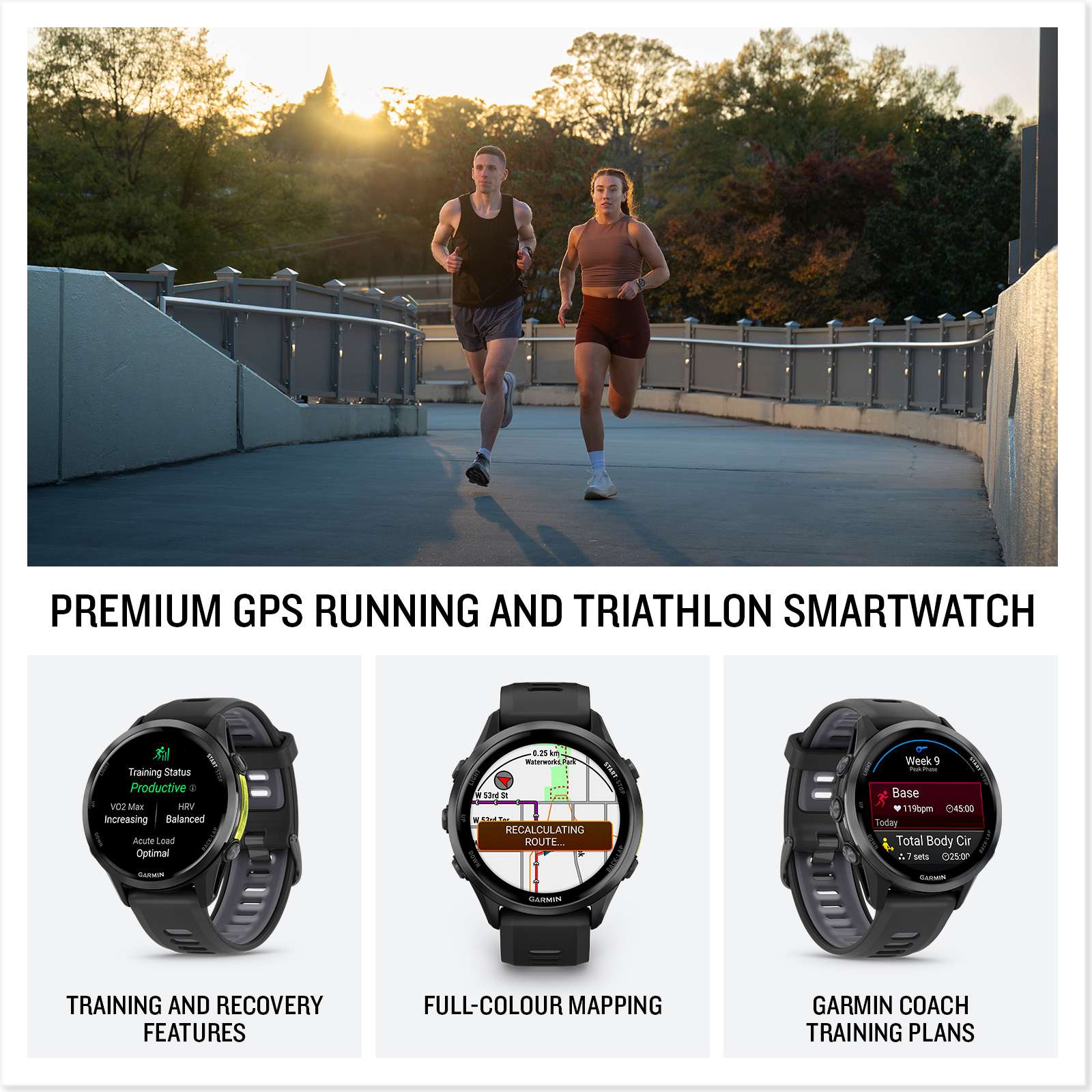 Garmin Forerunner® 970 Smartwatch - Black - Image 19