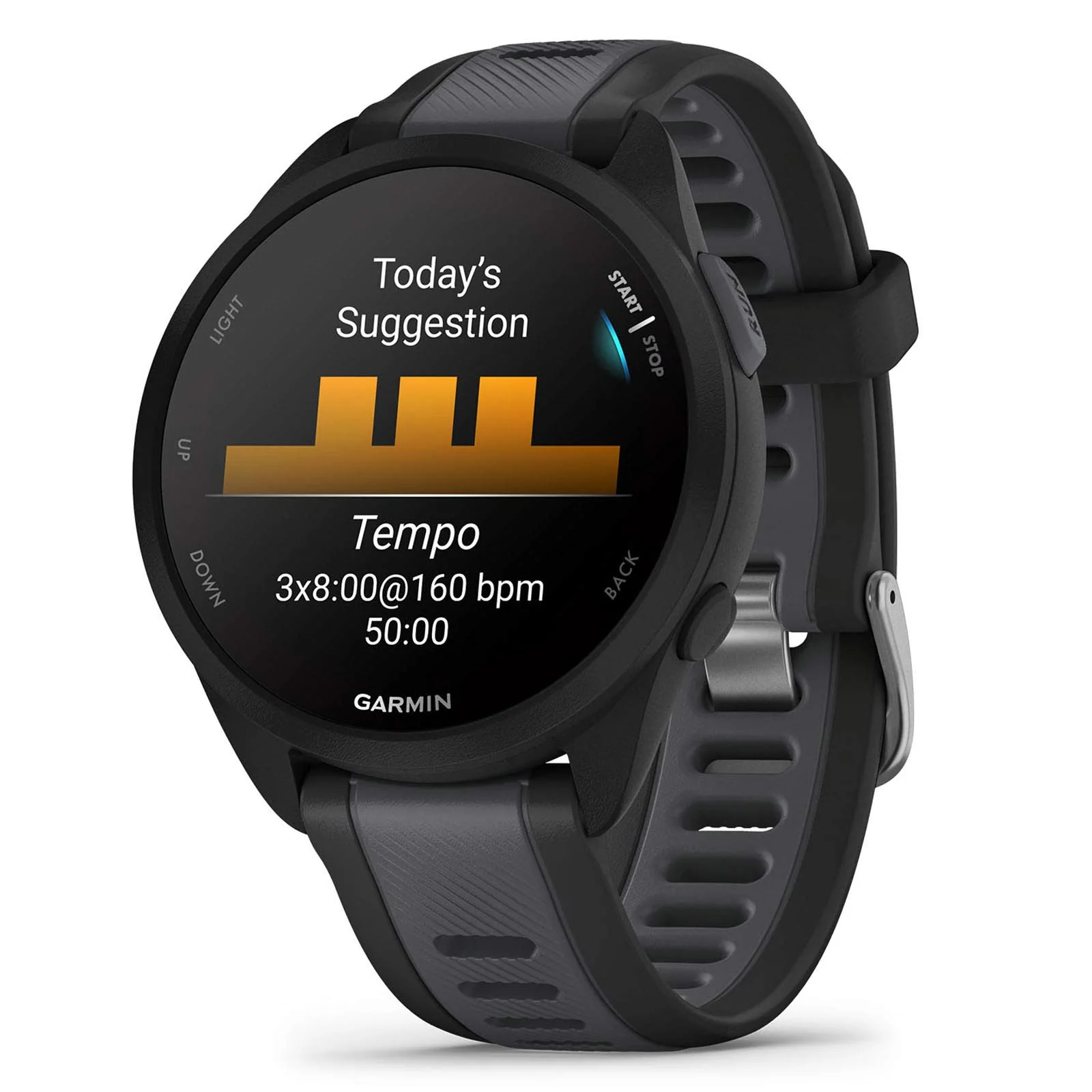 Garmin Forerunner® 165 Smartwatch - Black - Image 7