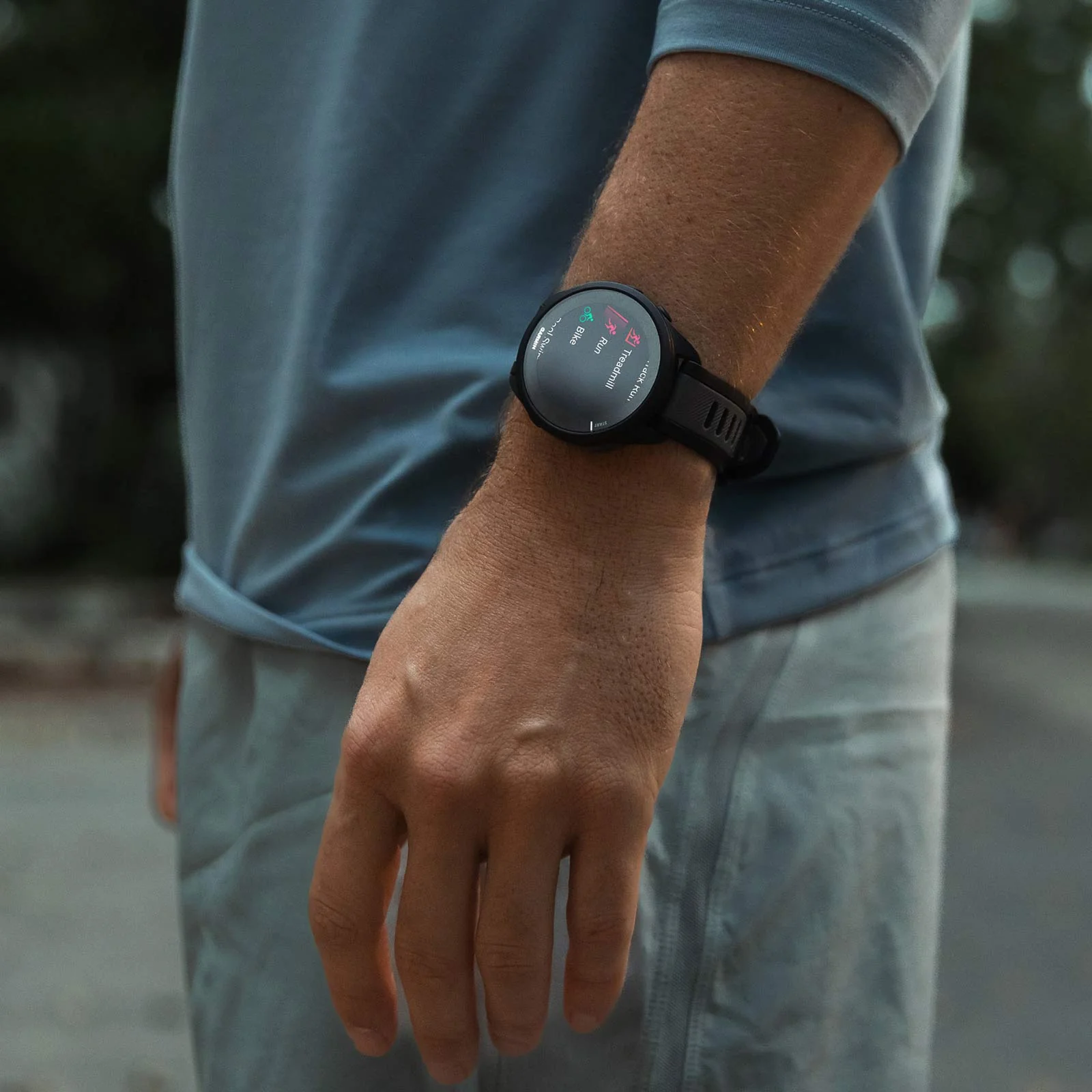 Garmin Forerunner® 165 Smartwatch - Black - Image 8