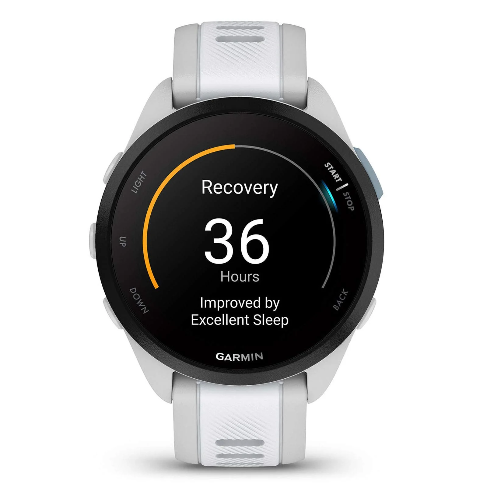 Garmin Forerunner® 165 Smartwatch - White - Image 4
