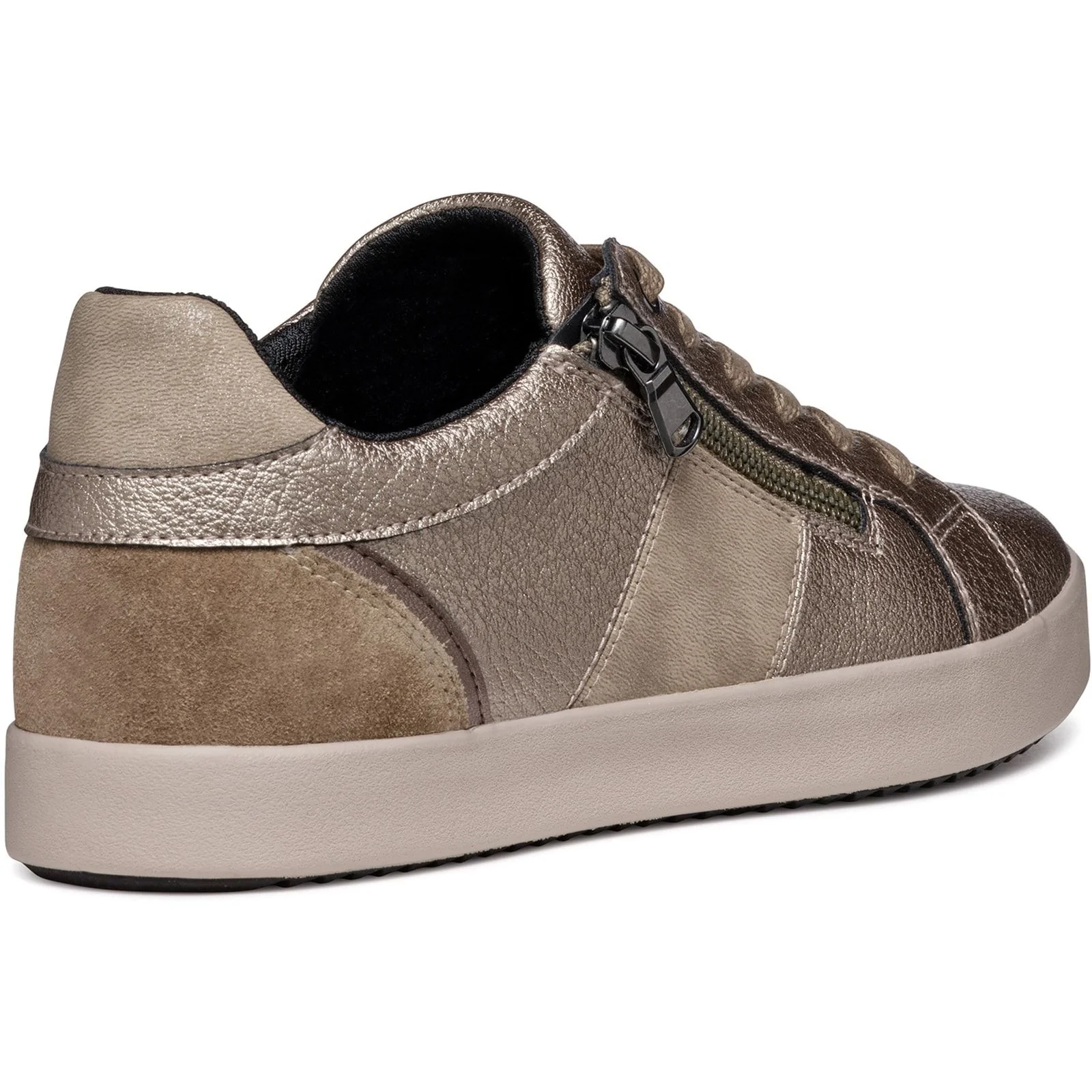 Geox Womens D BLOMIEE E SNEAKERS Taupe - Image 5