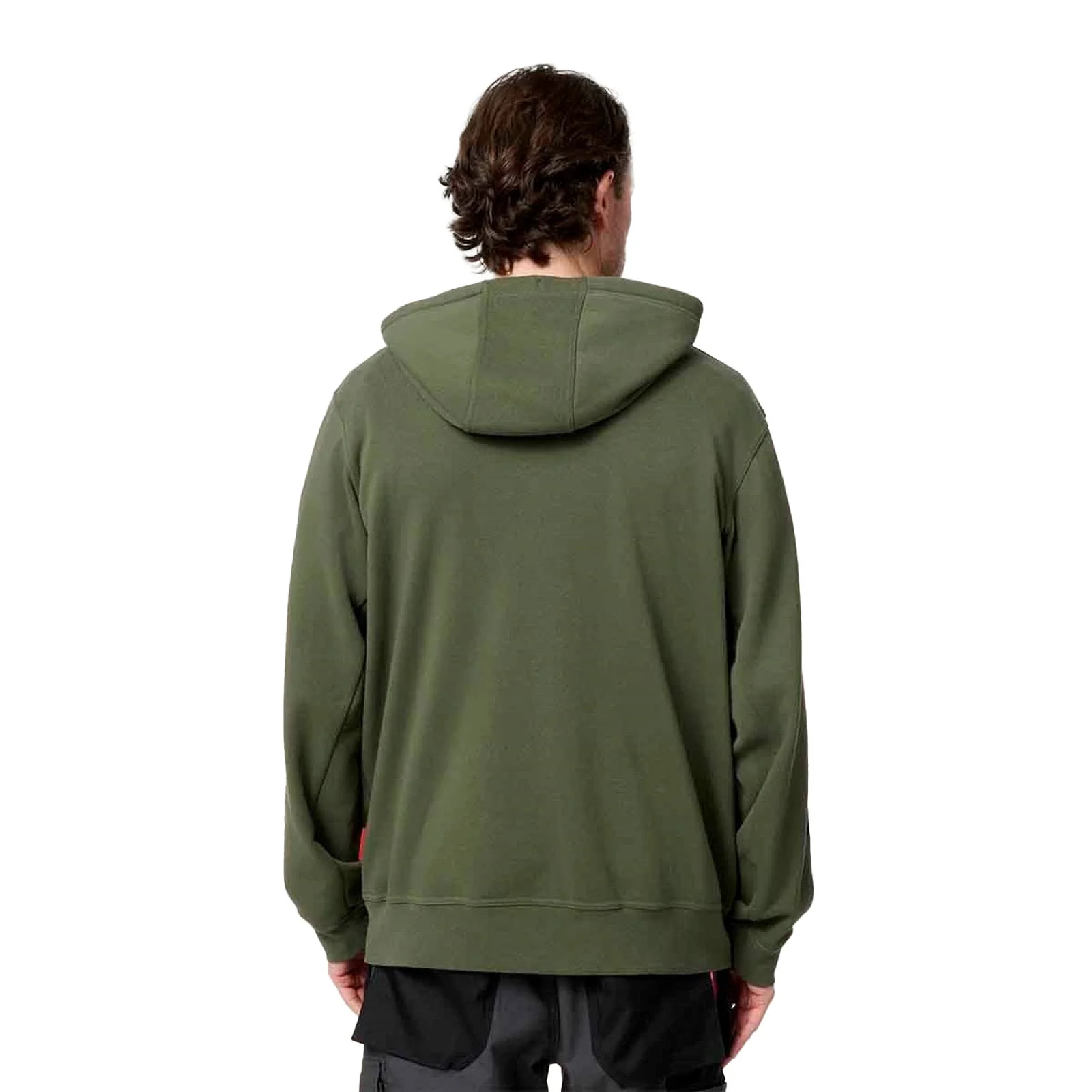 Hard Yakka Mens Heritage Hoodie Military Green - Image 2