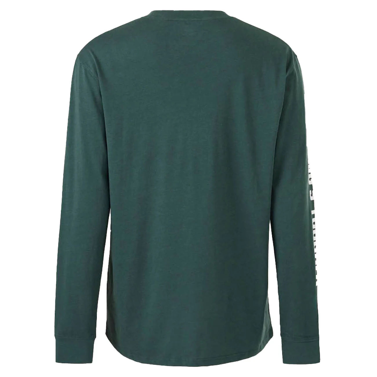 Hard Yakka Mens Heritage Icon Long Sleeve Tee Gardeners Green - Image 2