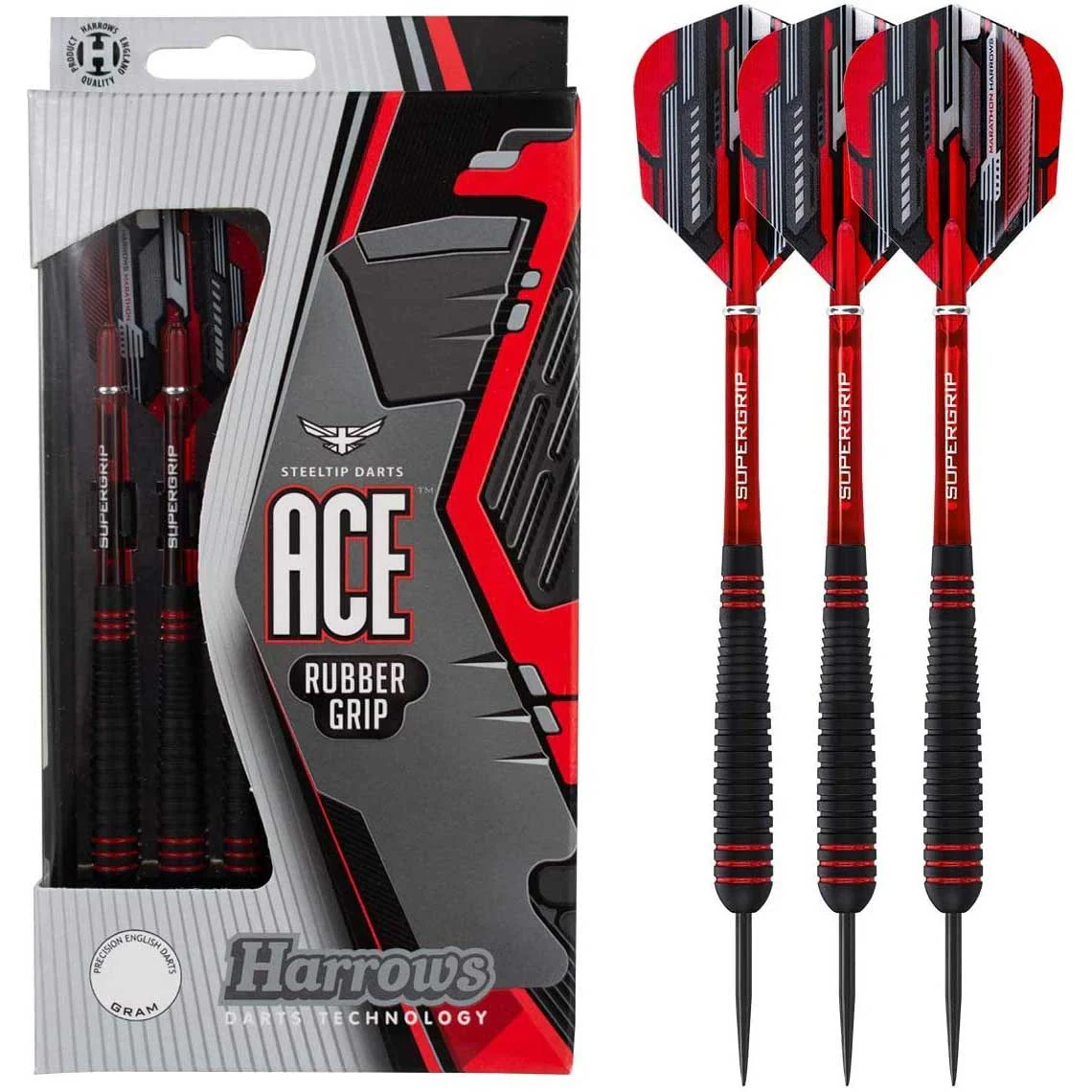 Harrows Ace Steeltip Darts - 24g