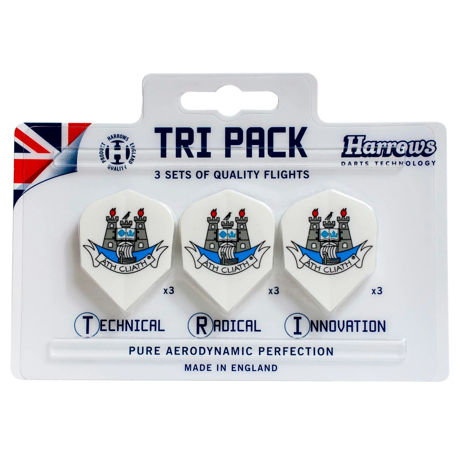 Harrows Dublin Flights - 3 Pack
