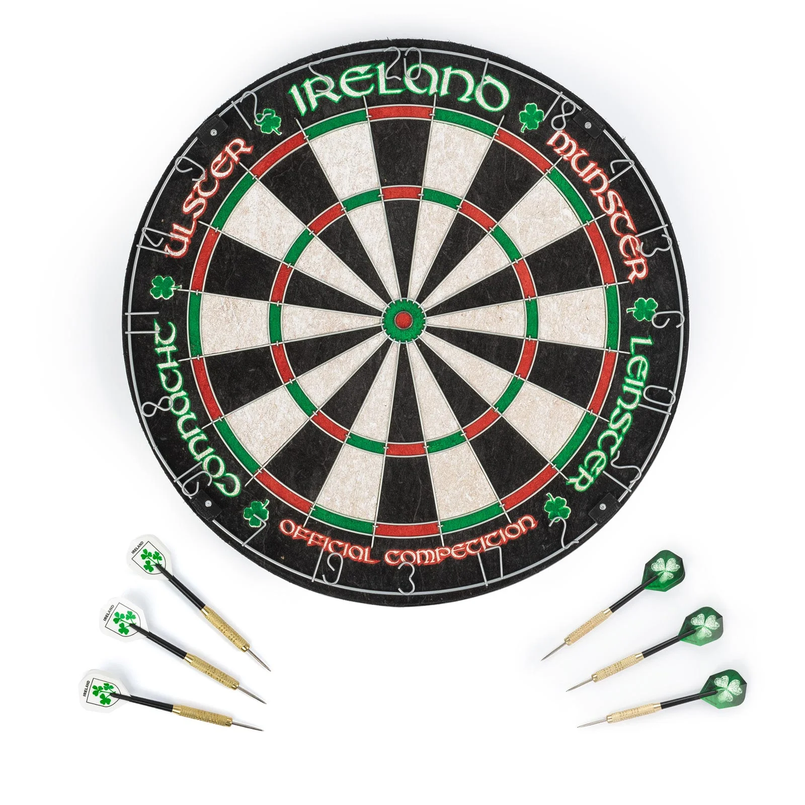 Harrows Ireland Themed Premium Grade Sisal Dartboard Set - Image 4