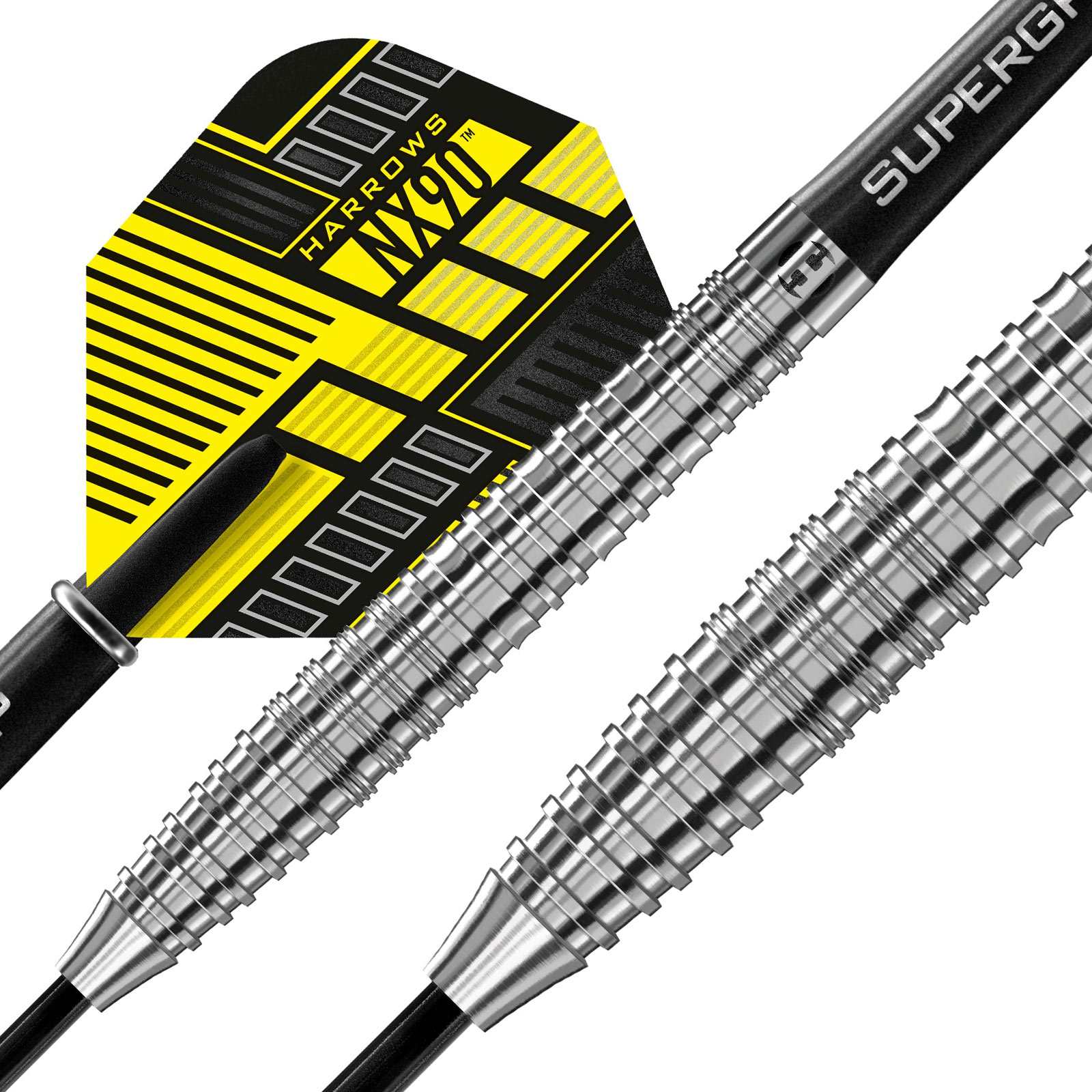 Harrows NX90 Tapered 90% Tungsten 21g Steel-Tip Darts - Image 3