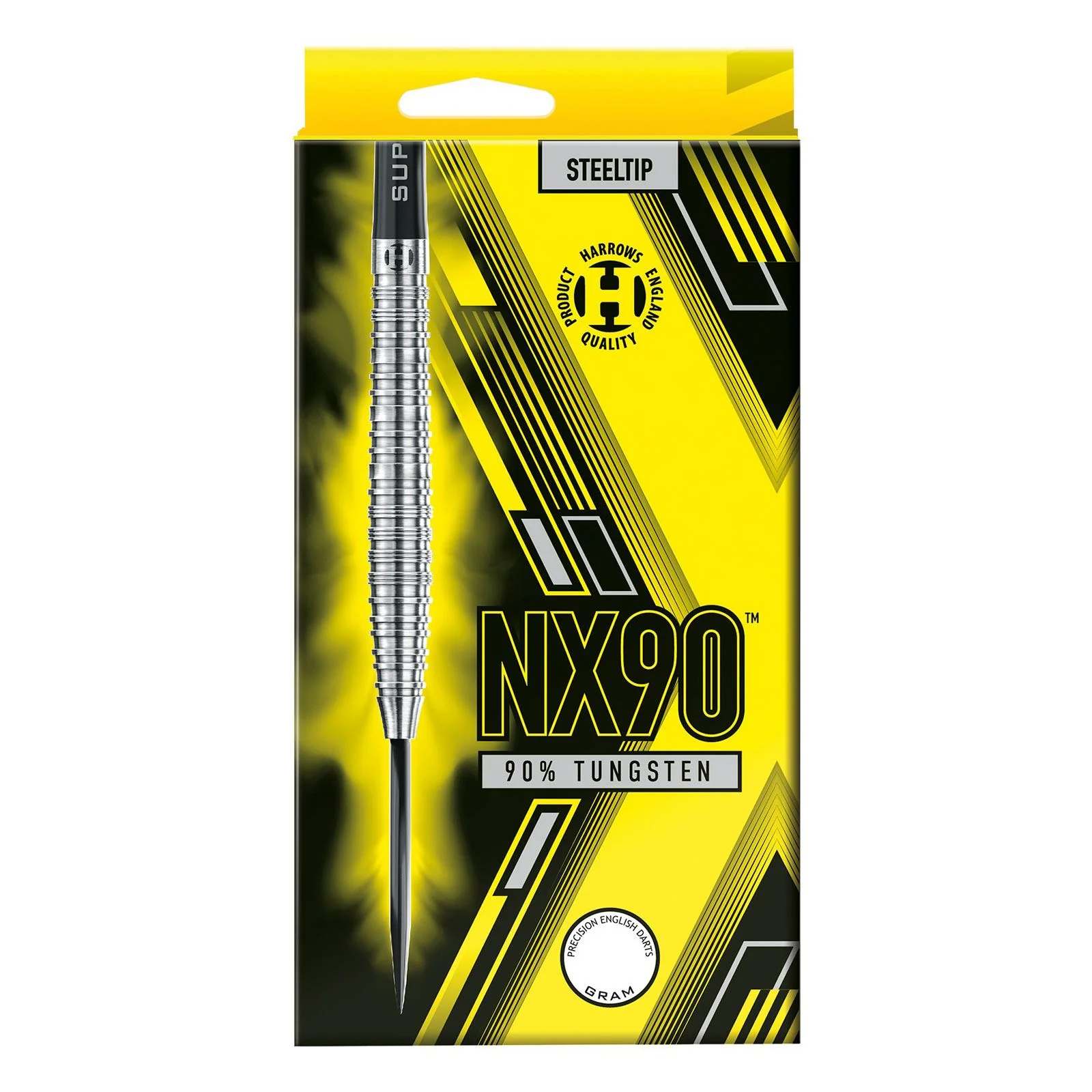 Harrows NX90 Tapered 90% Tungsten 24g Steel-Tip Darts - Image 4