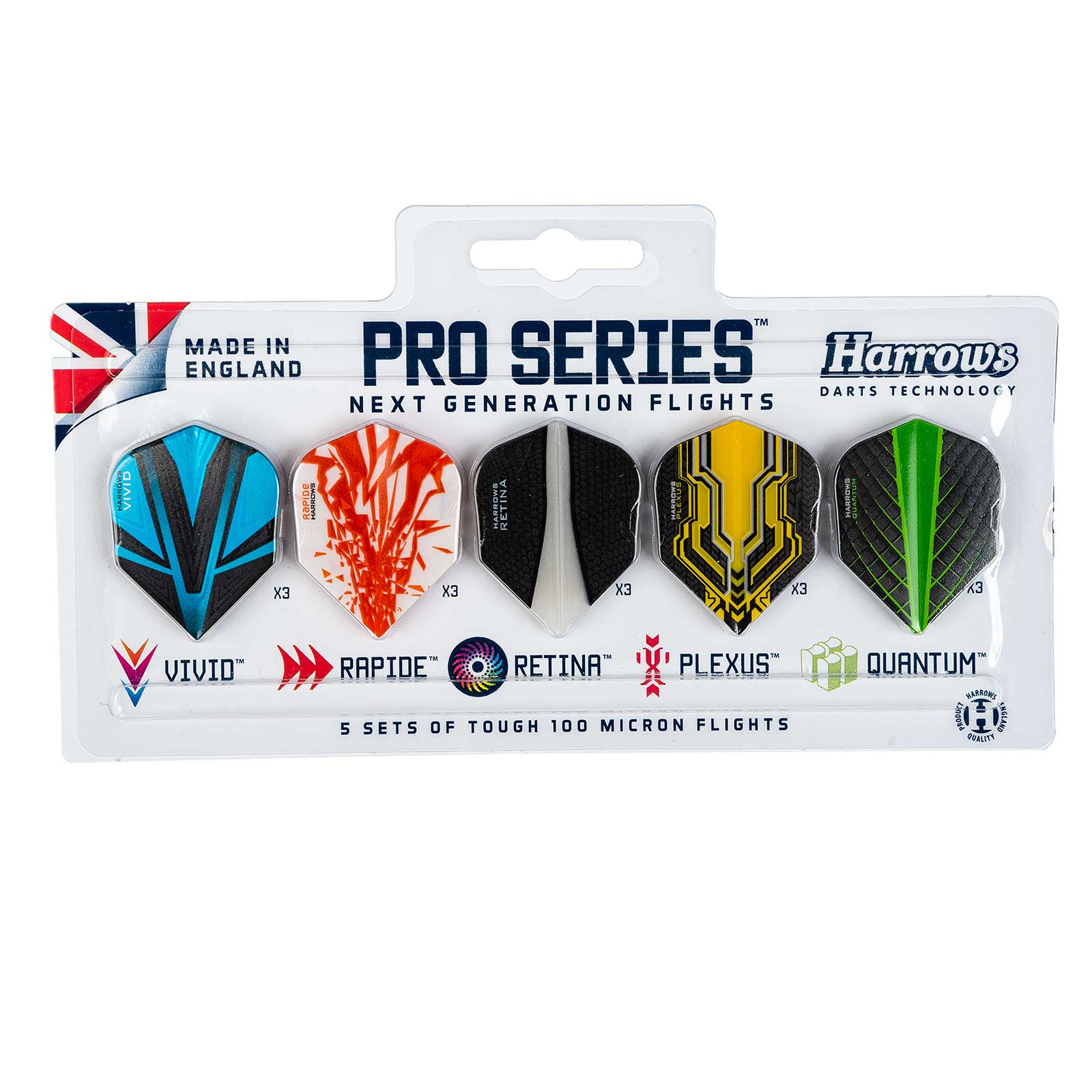 Harrows Pro Series- 5 Flight Pack