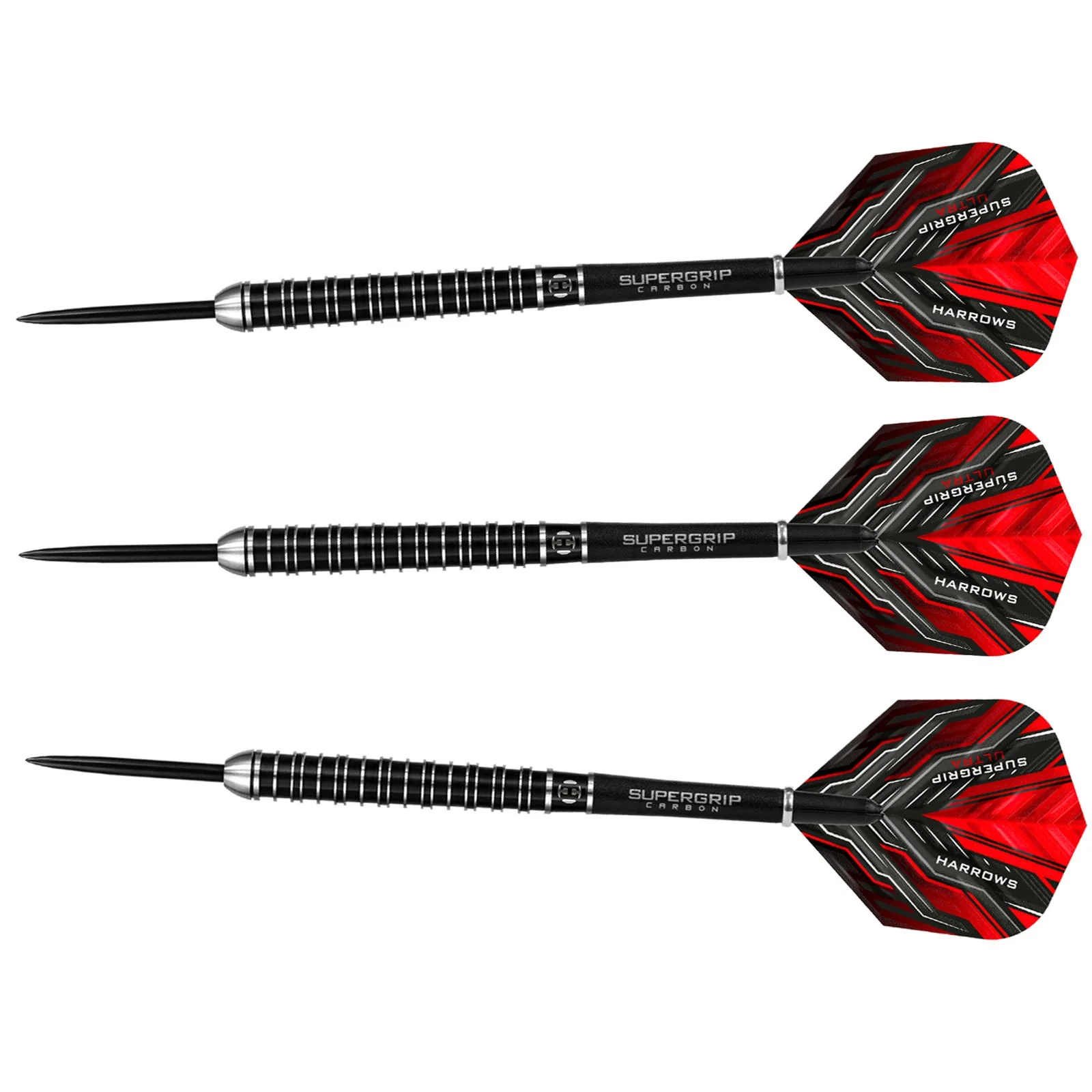 Harrows Supergrip Ultra 90% Tungsten 23g Darts - Image 2