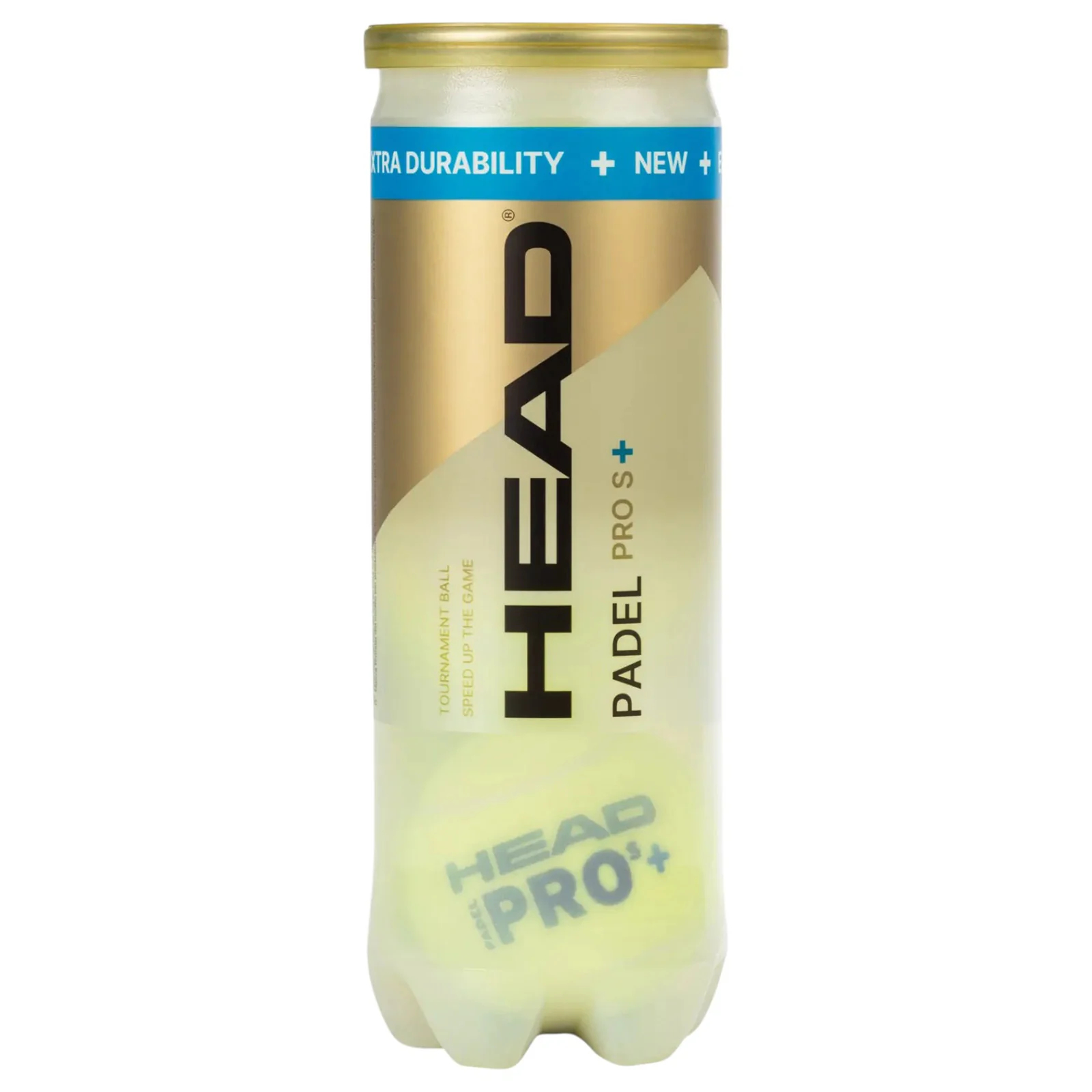 Head Pro S +3 Padel Balls Single Can