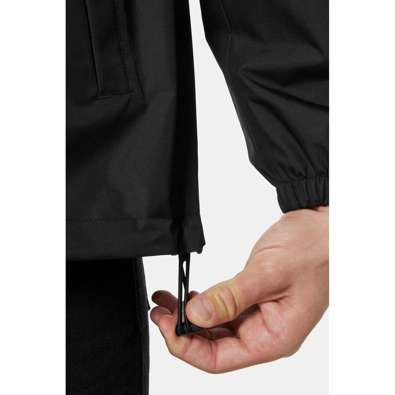 Helly Hansen Sport Mens Vancouver Rain Jacket Black - Image 6