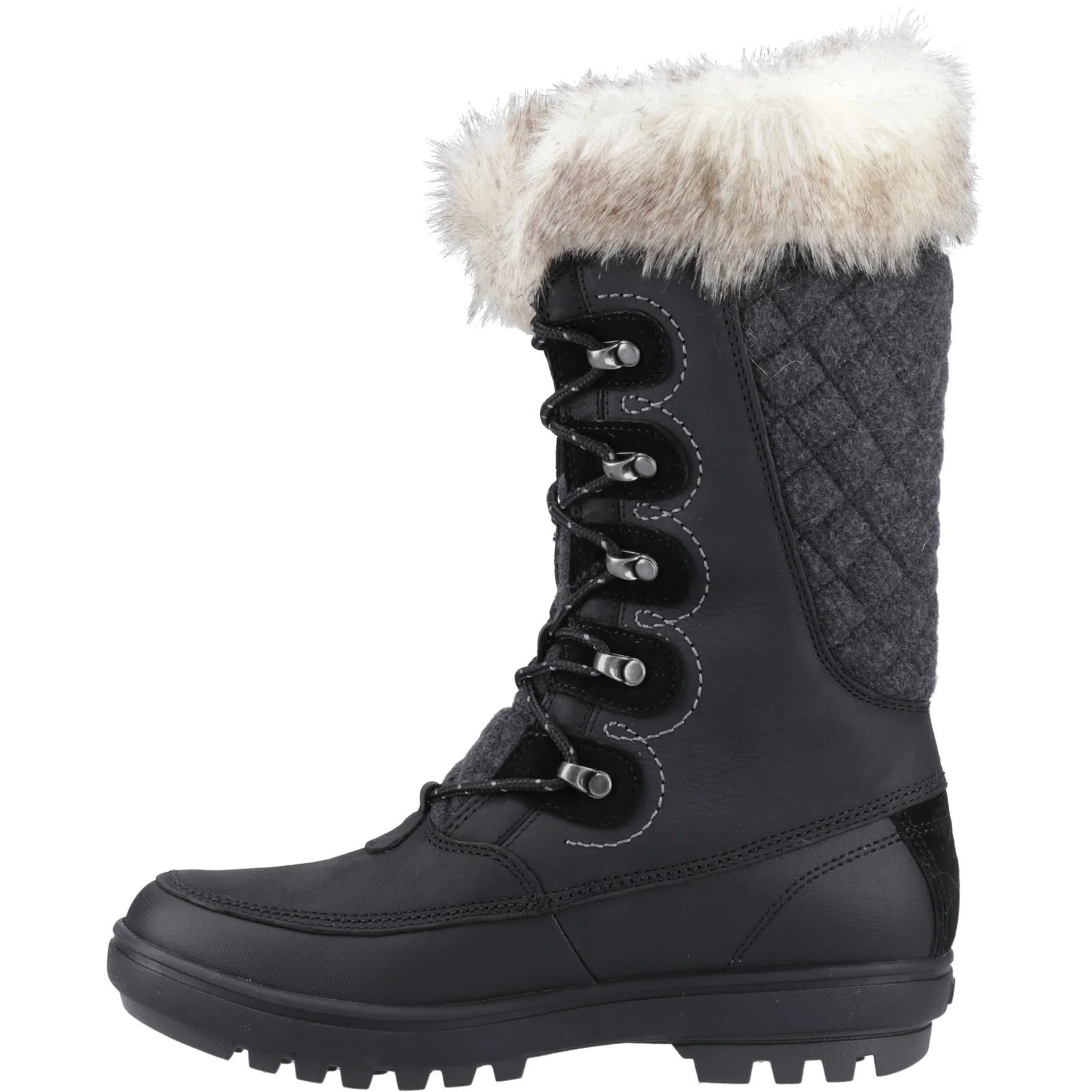 Helly Hansen Sport Womens Garibaldi Winter Boots Jet Black - Image 2