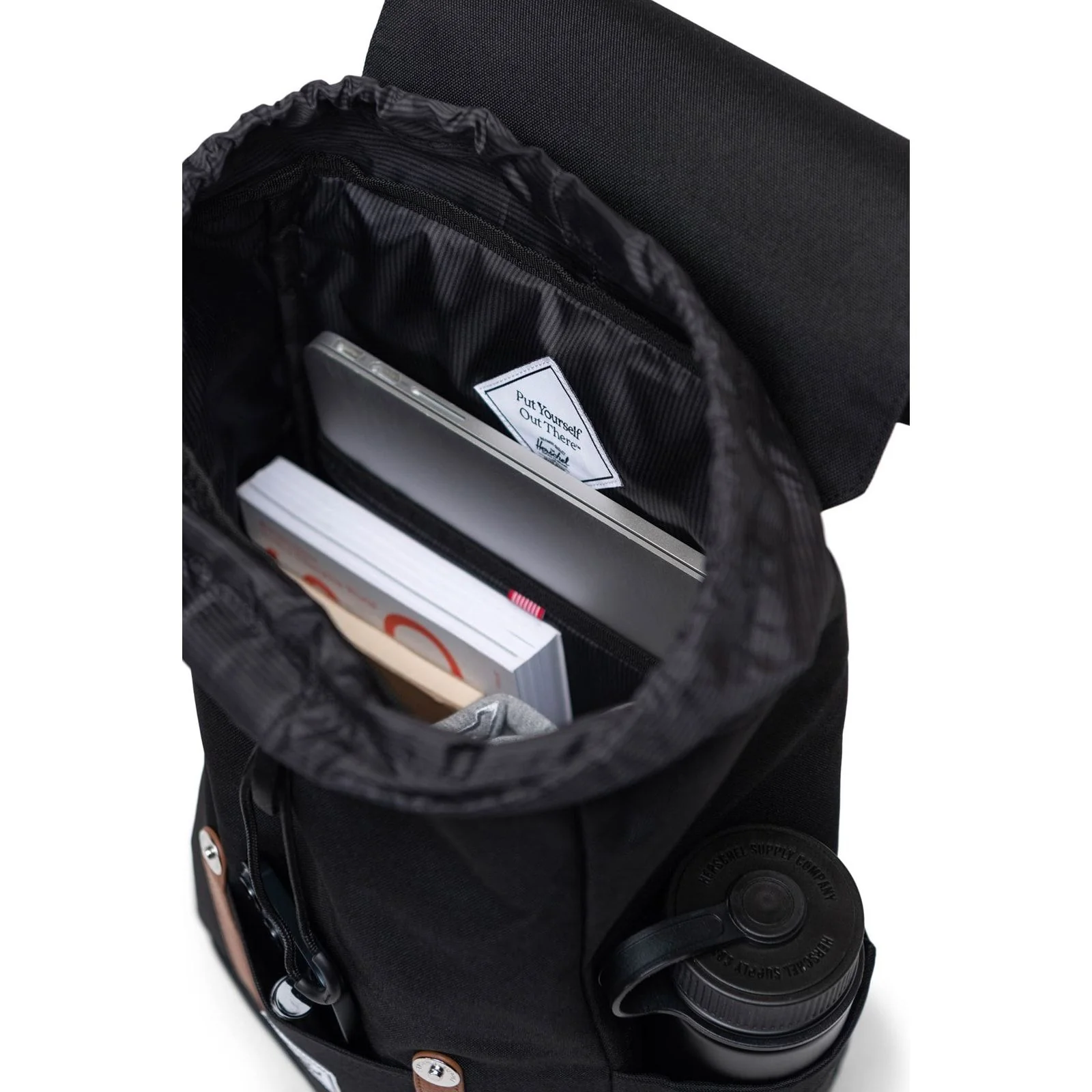 Herschel Bags Unisex Herschel Retreat Small Backpack Black - Image 5