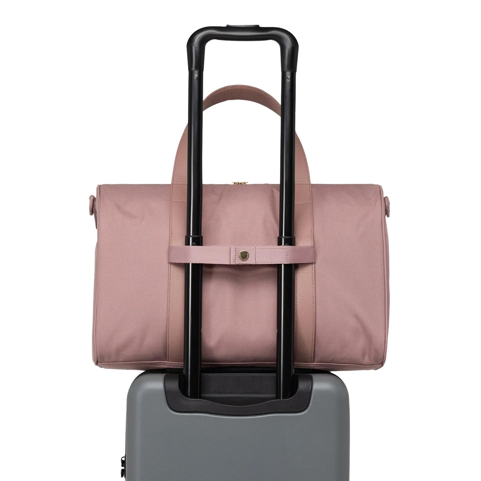 Herschel Bags Unisex Novel Duffle Ash Rose - Image 4