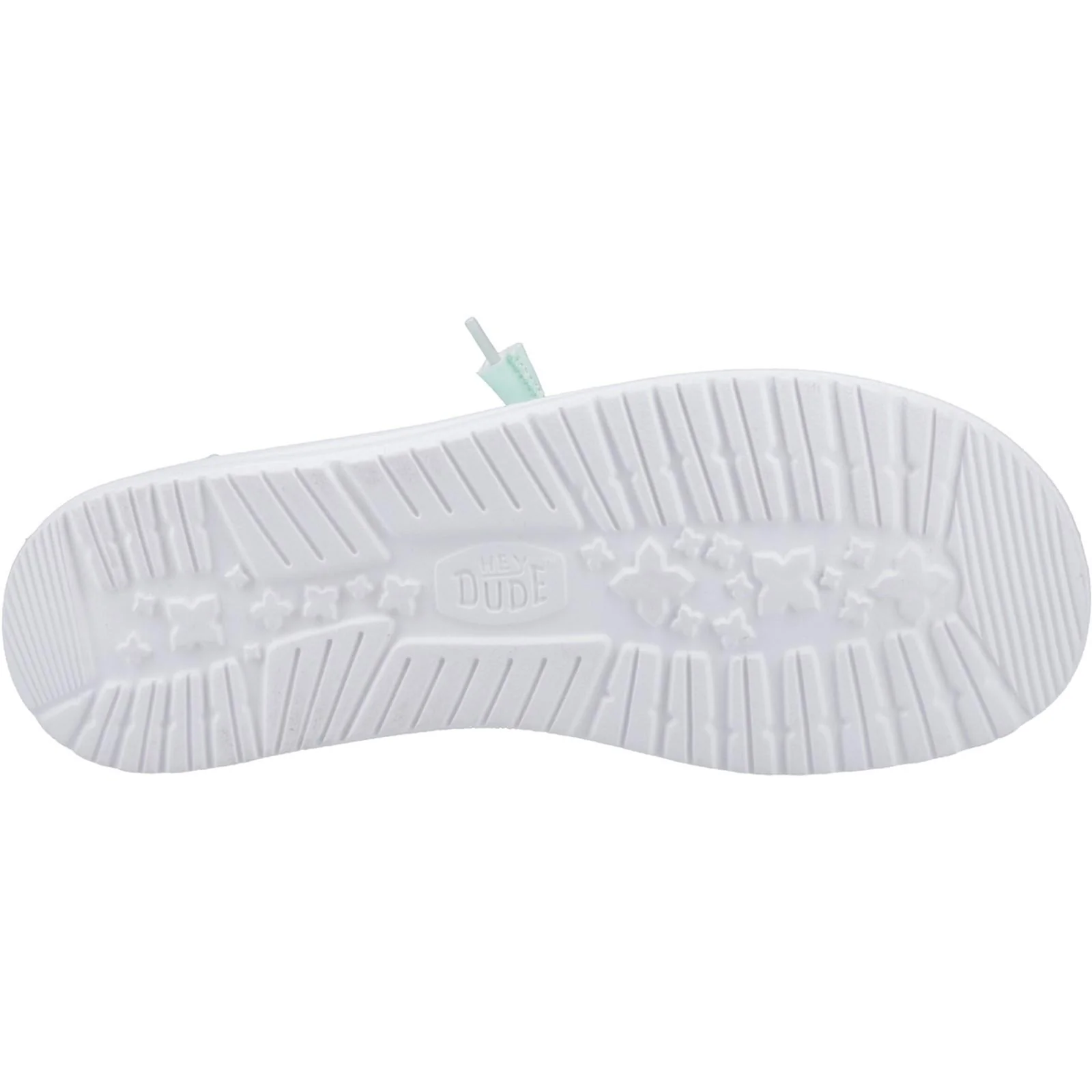 HEYDUDE Womens Wendy Canvas Shoe Bay Blue - Image 3
