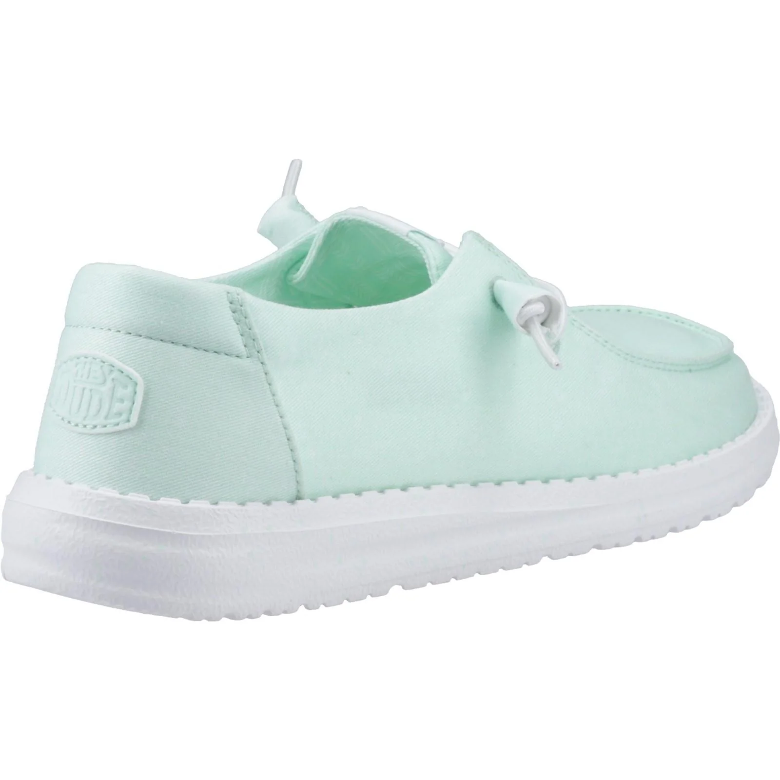 HEYDUDE Womens Wendy Canvas Shoe Bay Blue - Image 4