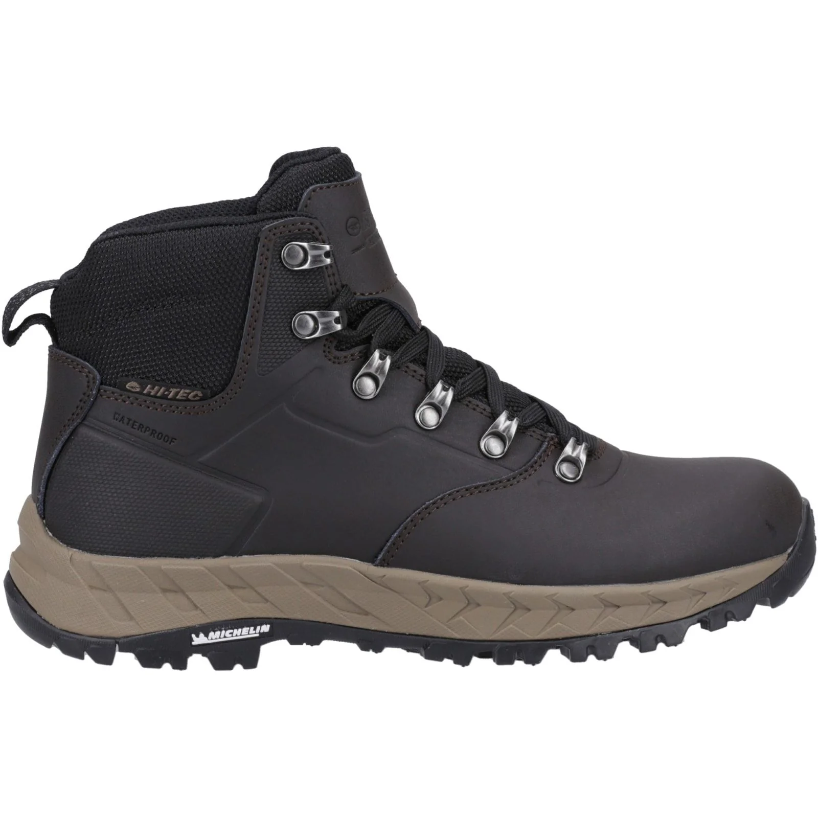 Hi-Tec Mens Altitude VII WP Hiking Boots Chocolate