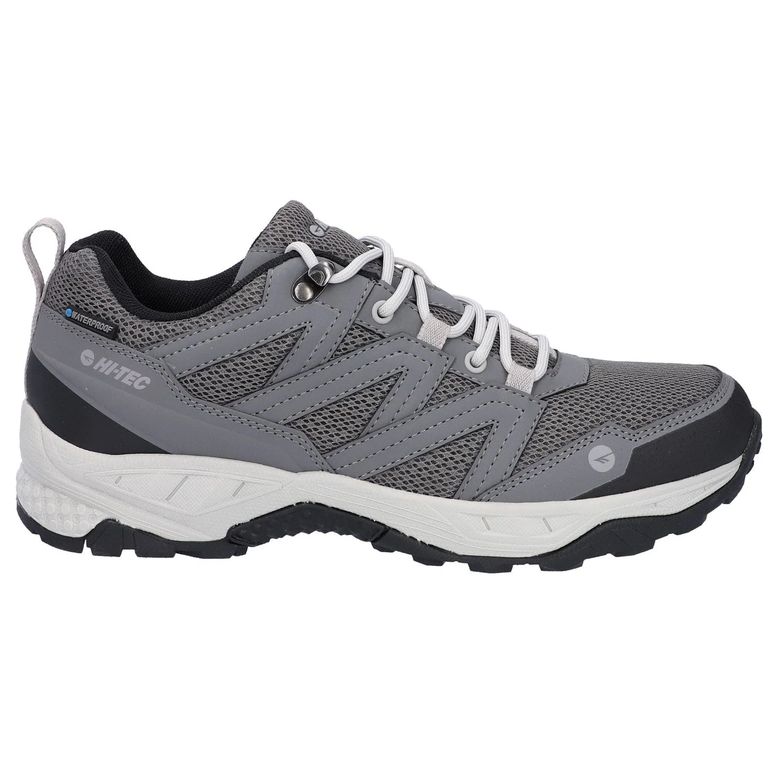 Hi-Tec Mens Saunter WP Hiking Boots Grey