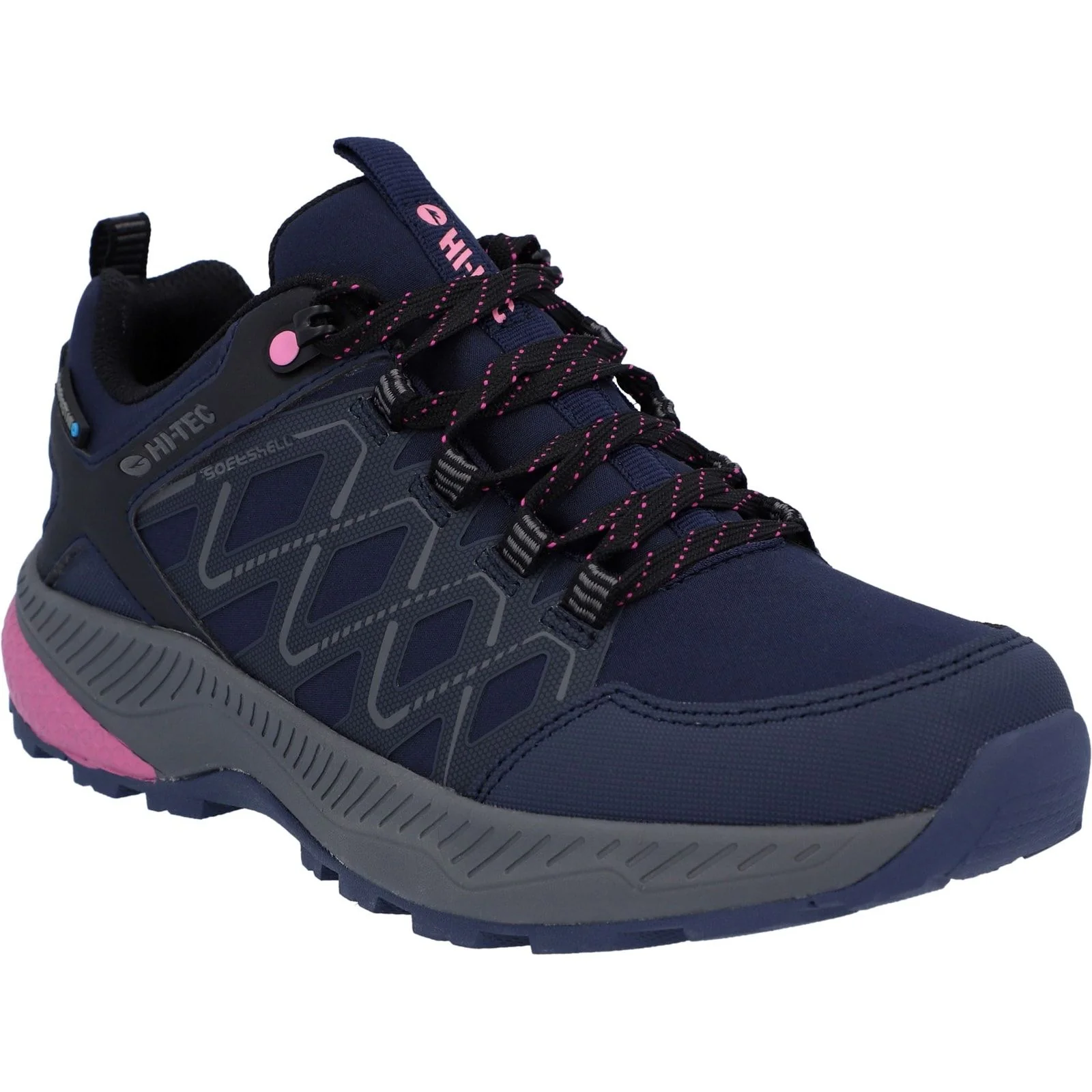 Hi-Tec Womens Diamonde Low Shoes Dark Blue - Image 6
