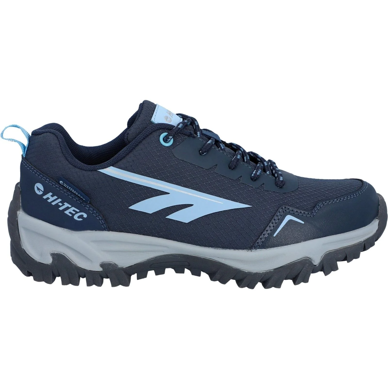 Hi-Tec Womens JAGUAR WOMENS WP Trail Shoe Indigo/Moonstone