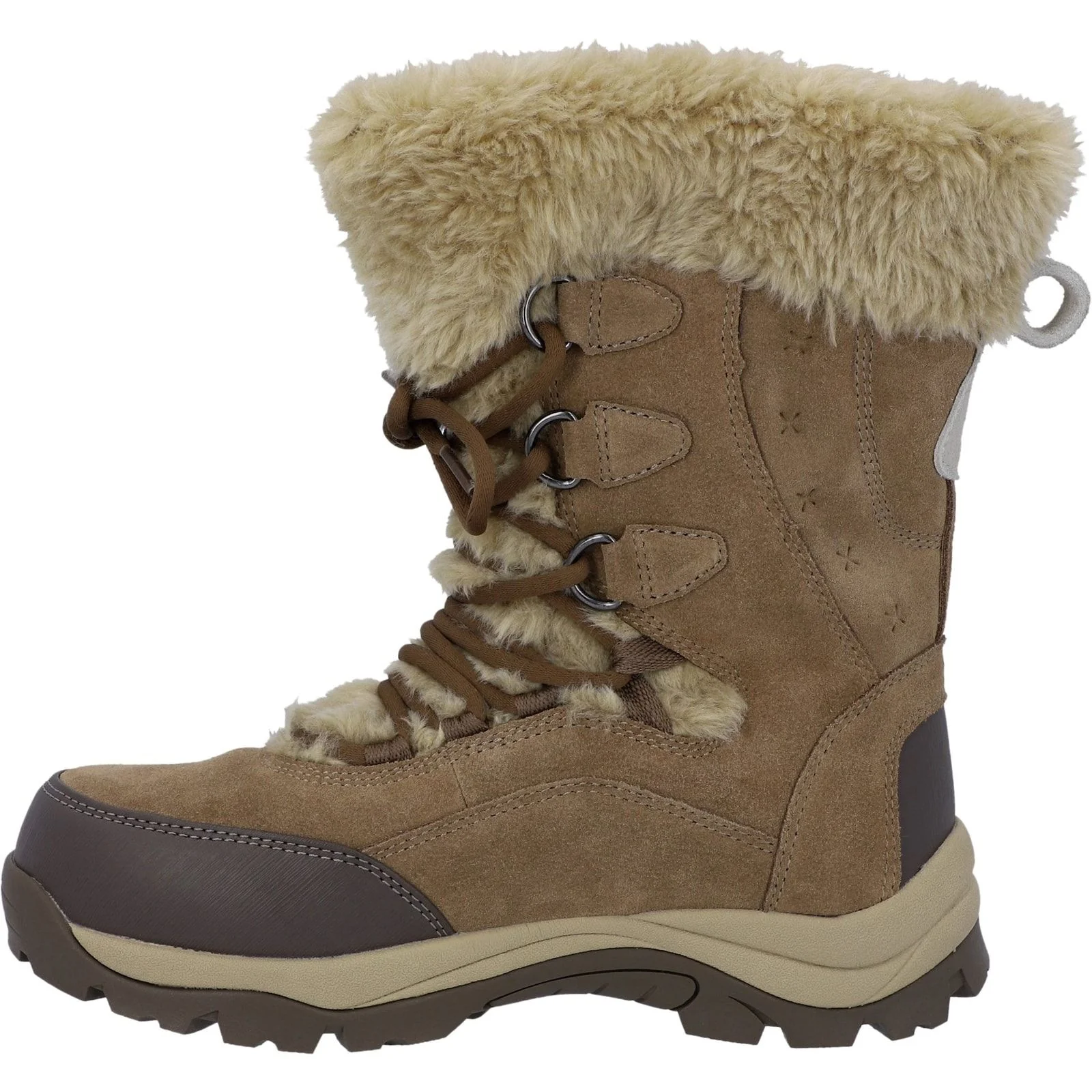 Hi-Tec Womens Mortiz 200 Hiking Boots Light Brown - Image 2
