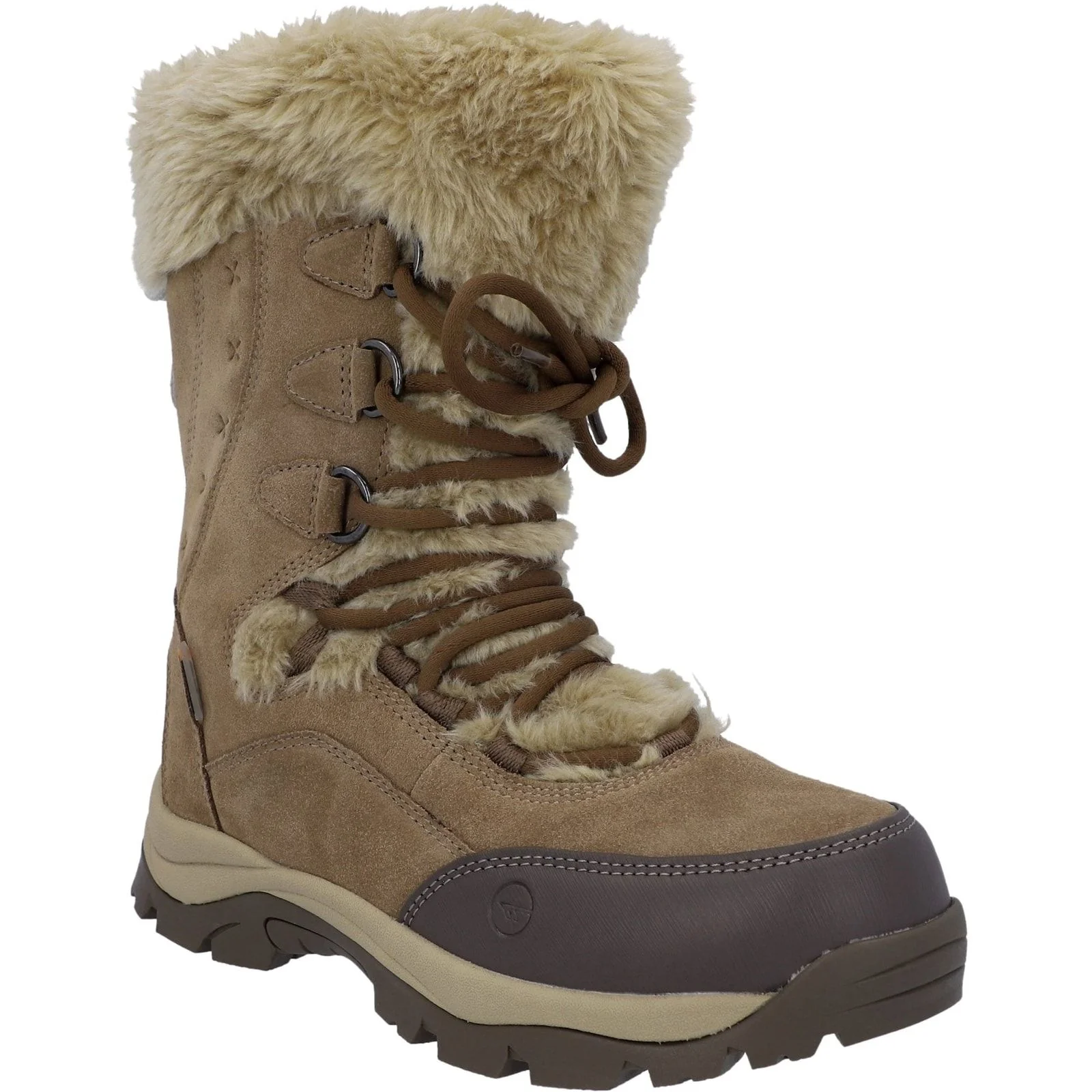 Hi-Tec Womens Mortiz 200 Hiking Boots Light Brown - Image 6