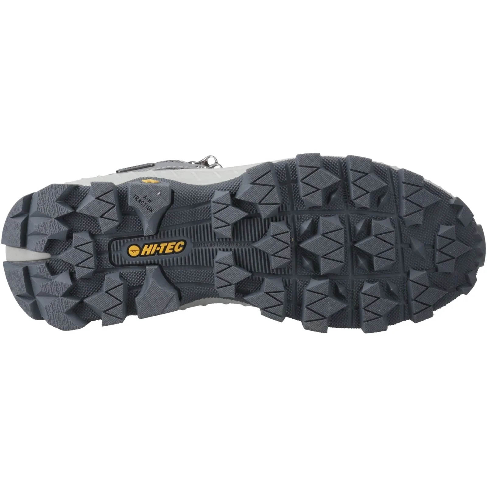 Hi-Tec Womens Rainier Hiking Boots Cool Grey - Image 3