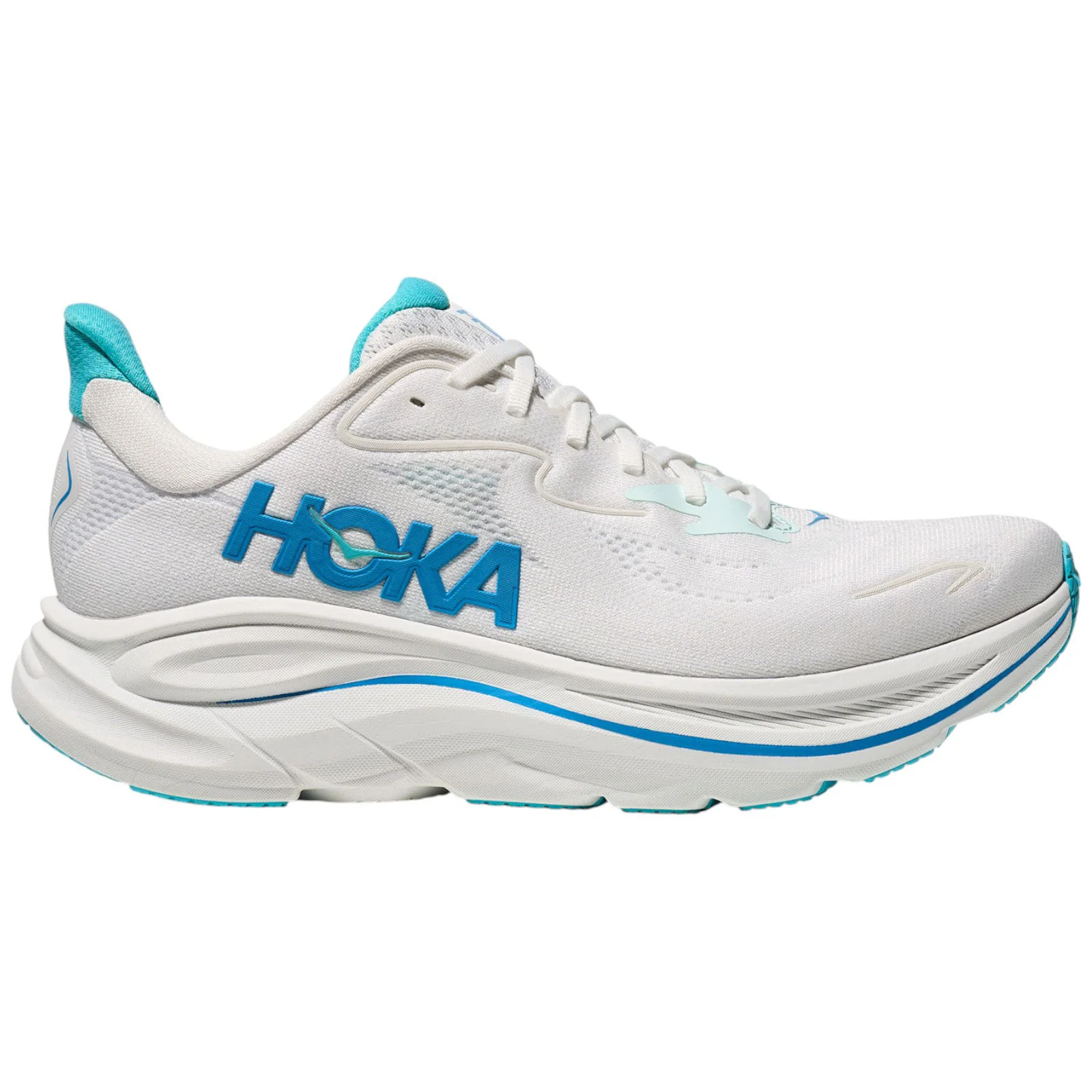 Hoka Clifton 10 Mens White/Sky