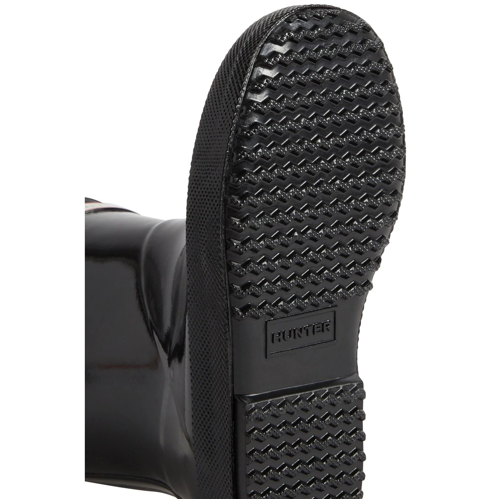 Hunter Infant Kids Kids First (Gloss) Wellington Black - Image 2