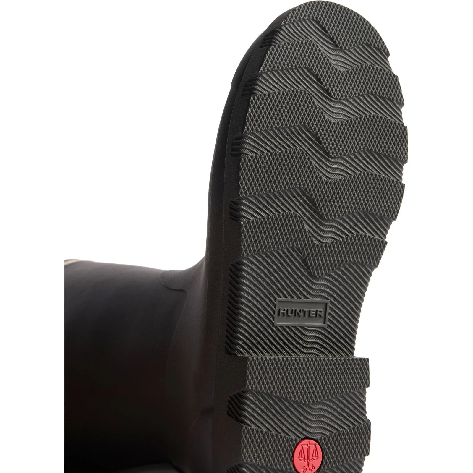 Hunter Mens Field Downpour Adjustable Boot Black - Image 2