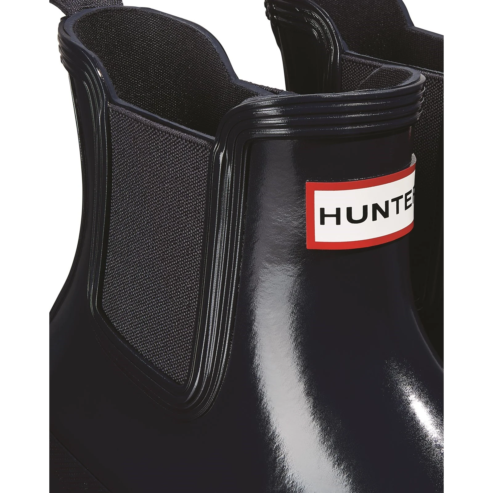 Hunter Womens Womens Original Chelsea Gloss Boot Navy - Image 4