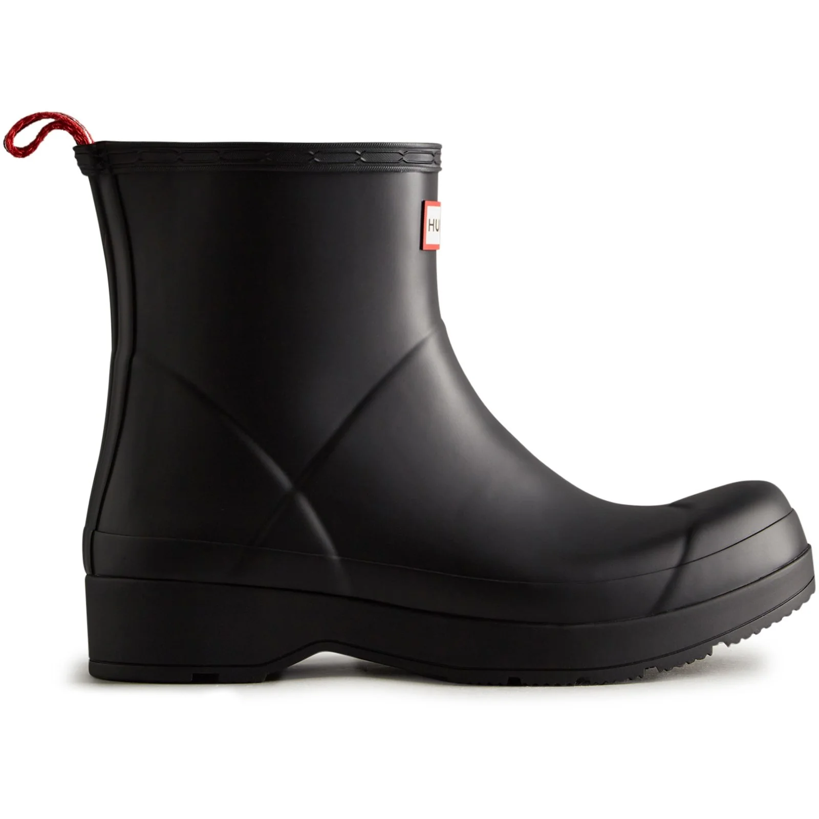 Hunter Mens Original Play Short Wellington Boots Black