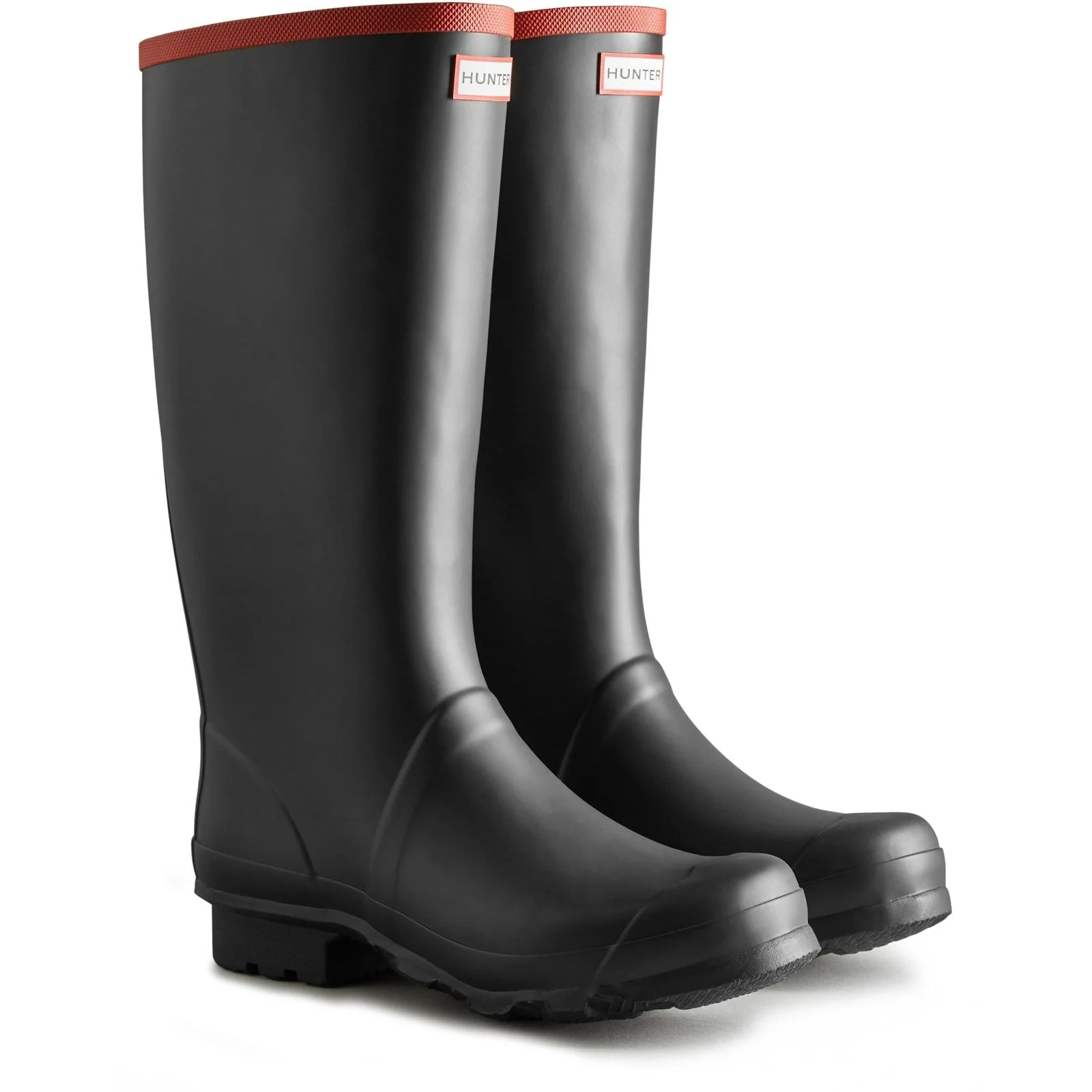 Hunter Unisex Argyll Full Knee Wellington Black - Image 5