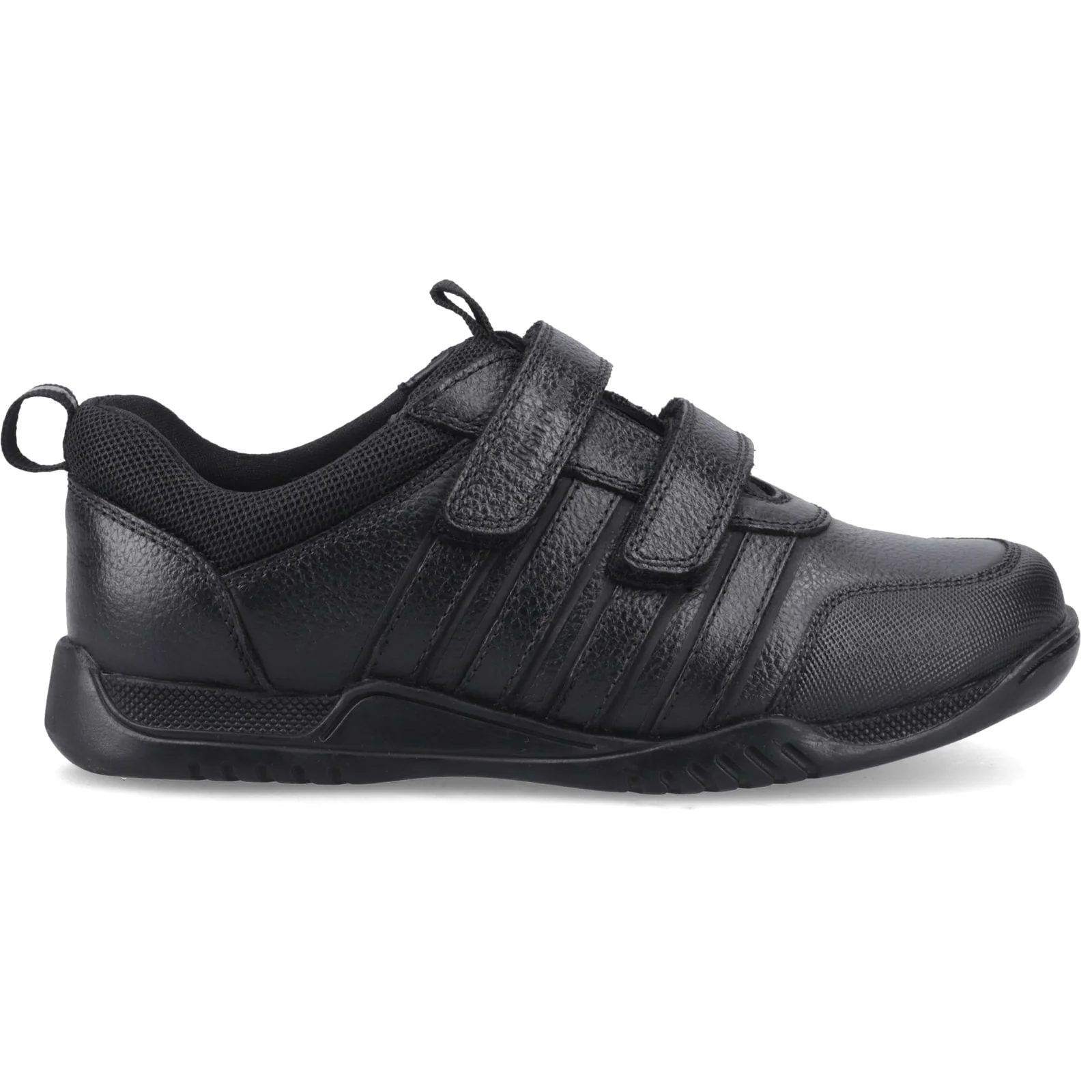 Hush Puppies Boys JOSH TOUCH FASTEN 2 SNR Black