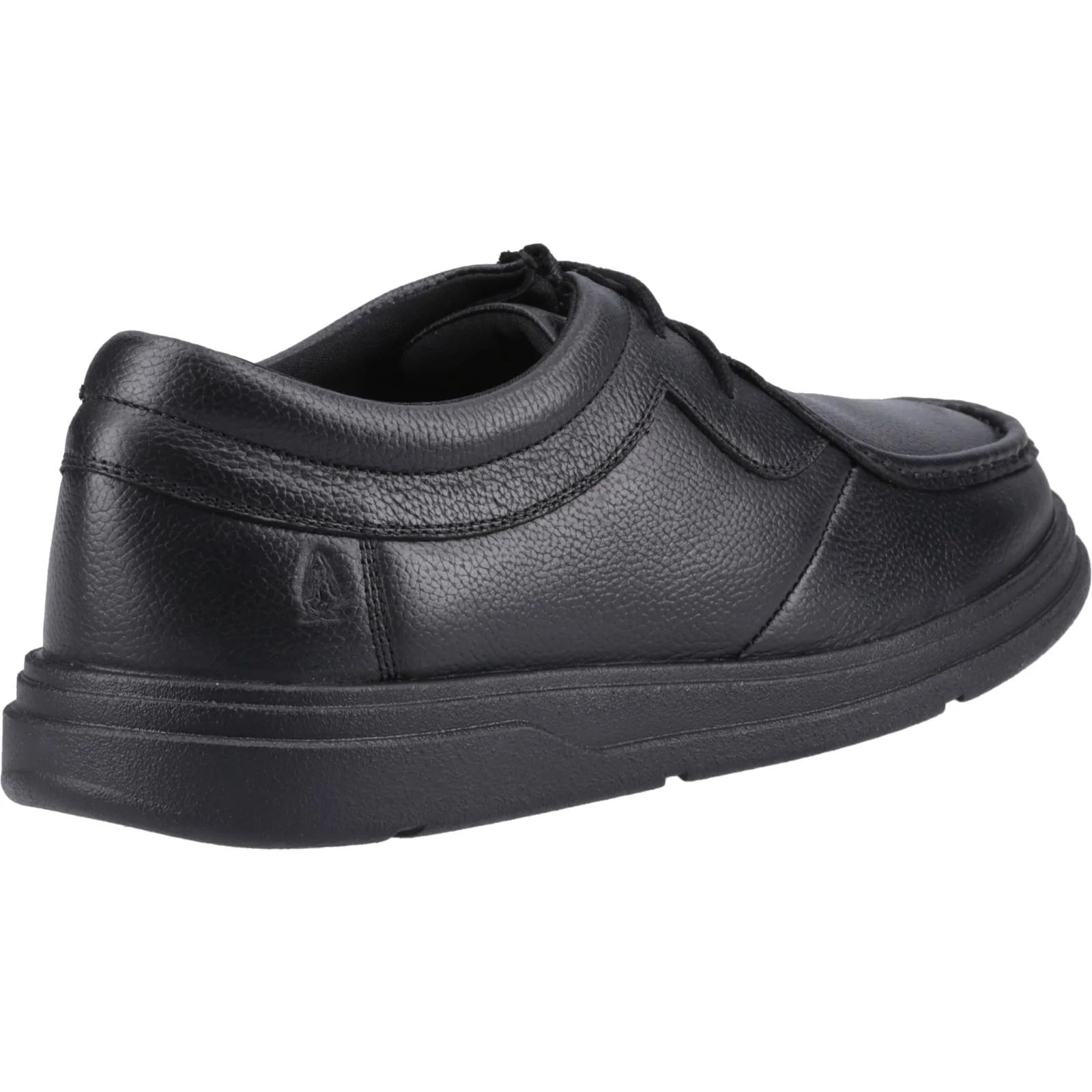 Hush Puppies Boys Ronan Mocc Toe Snr Black - Image 4