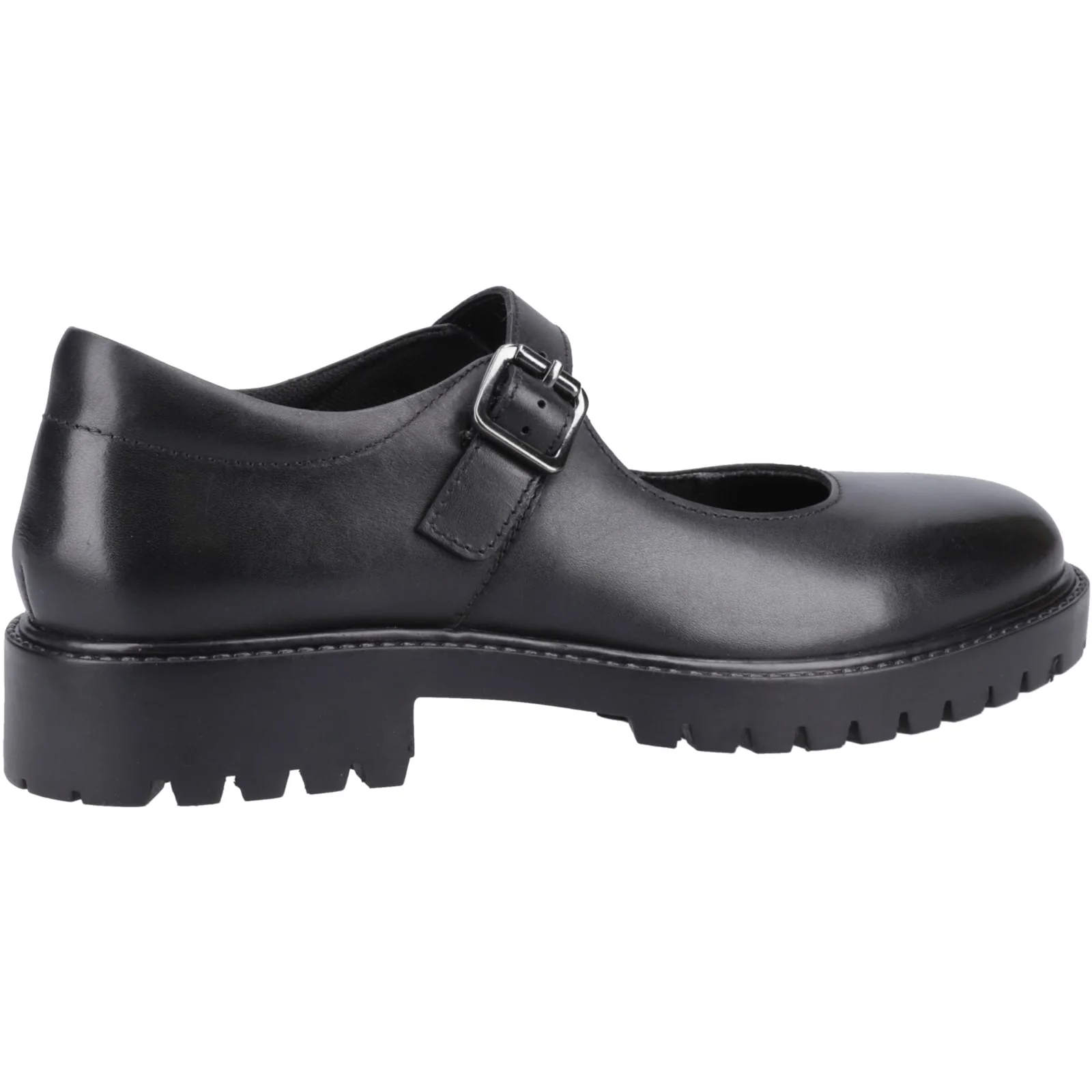 Hush Puppies Girls Aurora Senior Shoe Black - Image 4