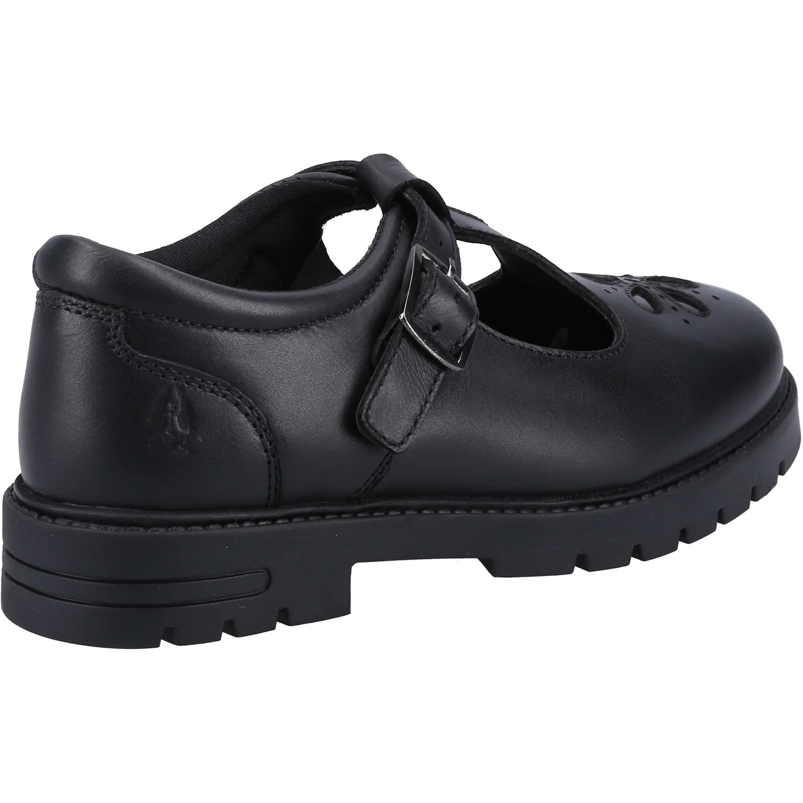 Hush Puppies Girls Fiona SNR Shoe Black - Image 3
