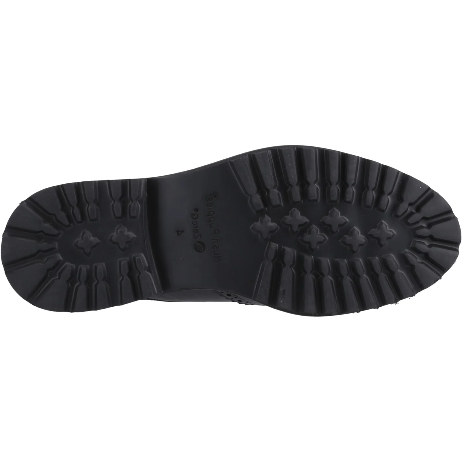 Hush Puppies Girls Gabi Lace Up Snr Black - Image 3