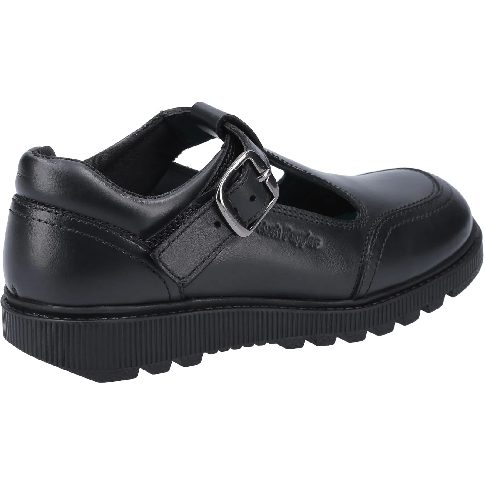 Hush Puppies Girls Kerry Senior School Shoe Black - Image 3