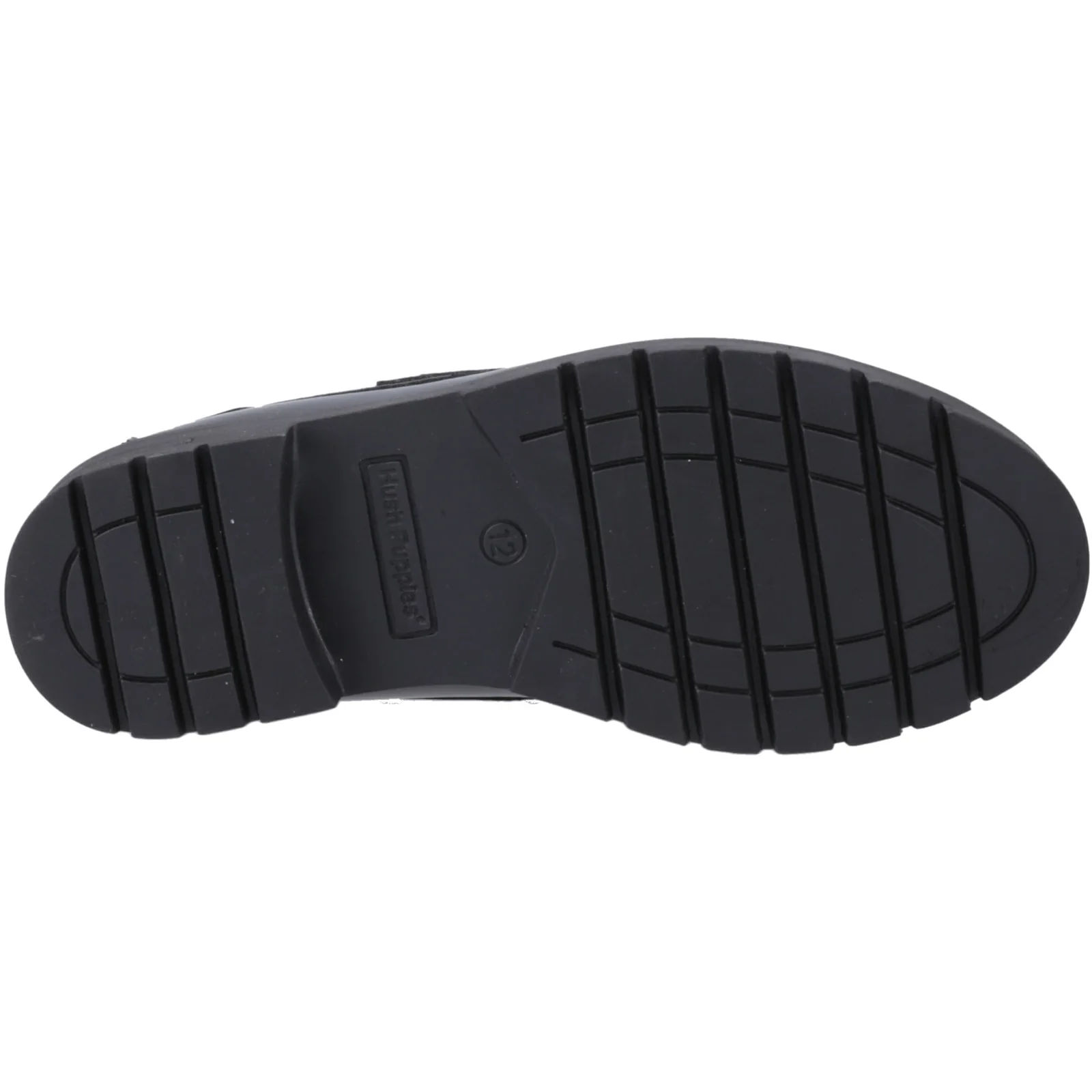 Hush Puppies Girls Lucy Patent Snr Black - Image 3