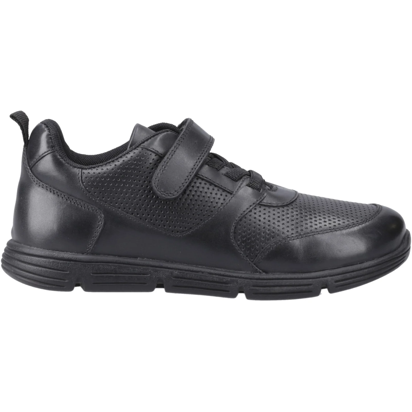 Hush Puppies Junior Boys Alfie Bungee Jnr Black