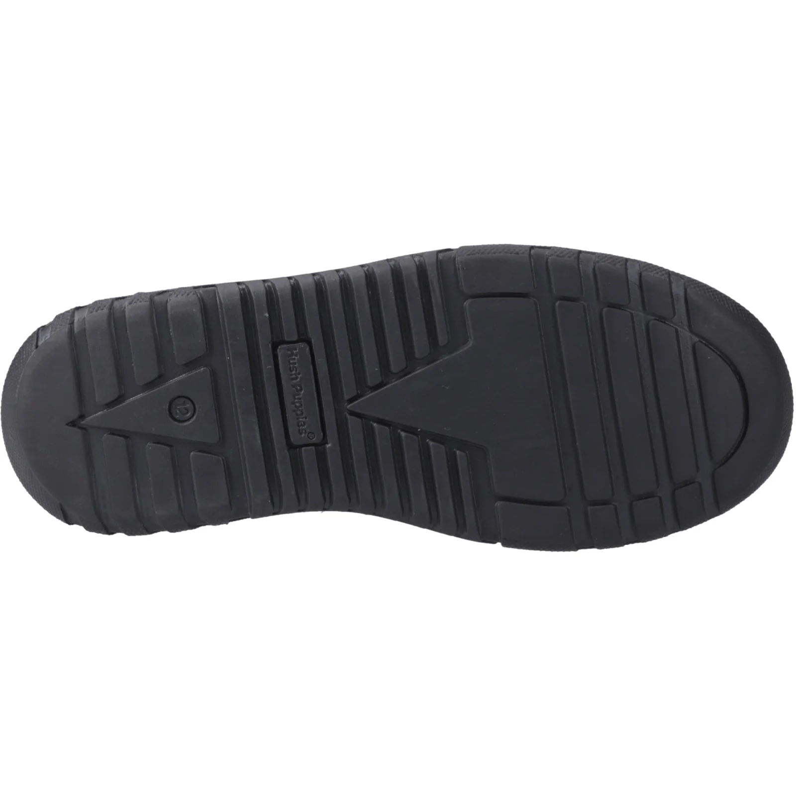 Hush Puppies Junior Boys Sergio Shoe Black - Image 3