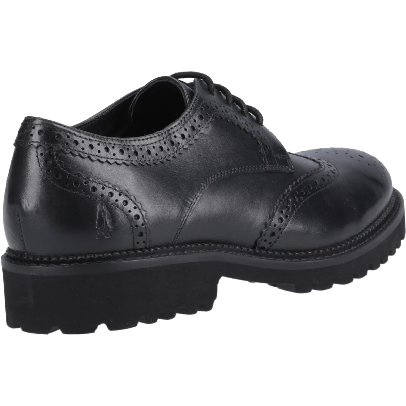 Hush Puppies Junior Girls Gabi Lace Up Jnr Black - Image 4