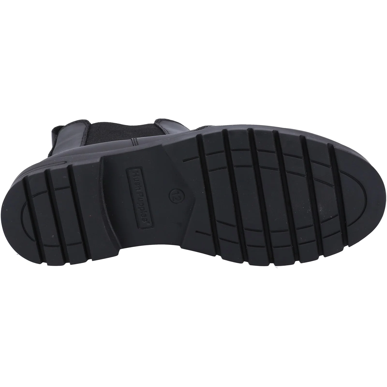 Hush Puppies Junior Girls Laura JNR Chelsea Black - Image 2