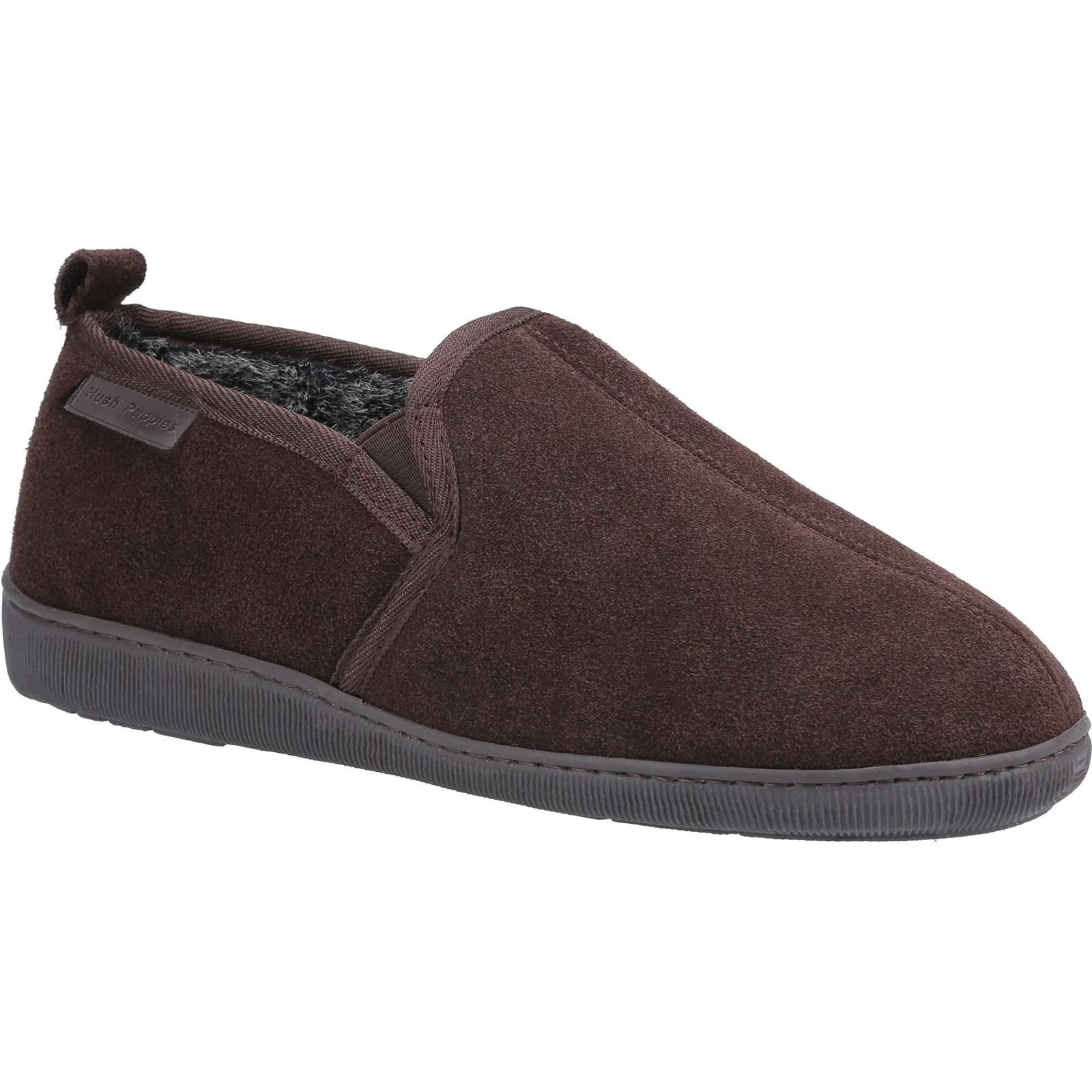 Hush Puppies Mens Arnold Slipper Brown - Image 4