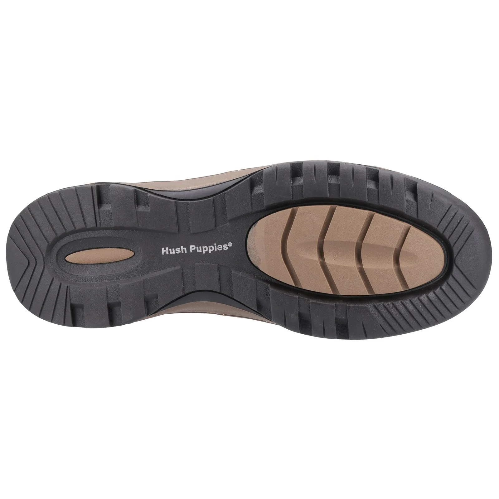 Hush Puppies Mens Casper Touch Fastening Shoes Brown - Image 2