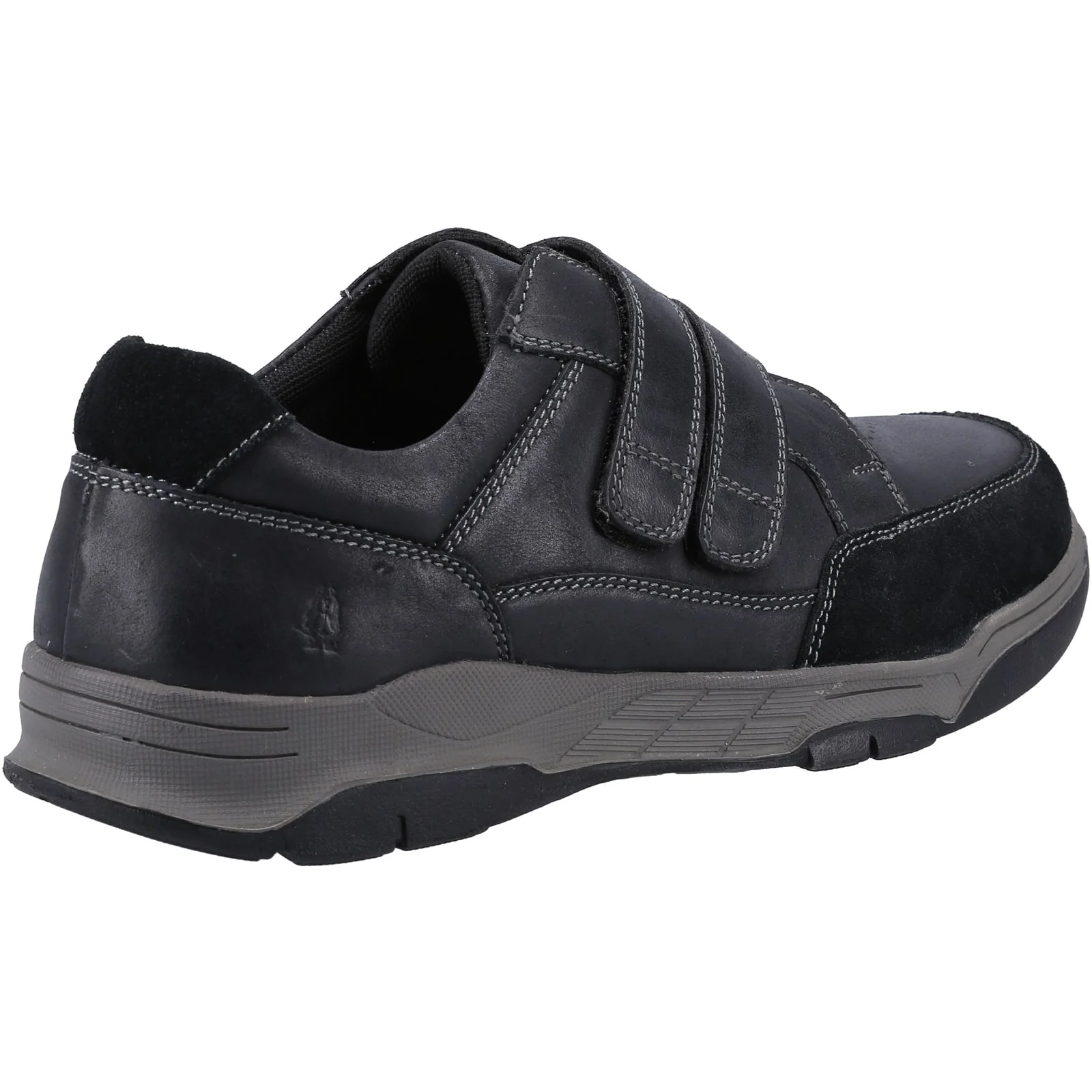 Hush Puppies Mens Fabian Double Strap Black - Image 3