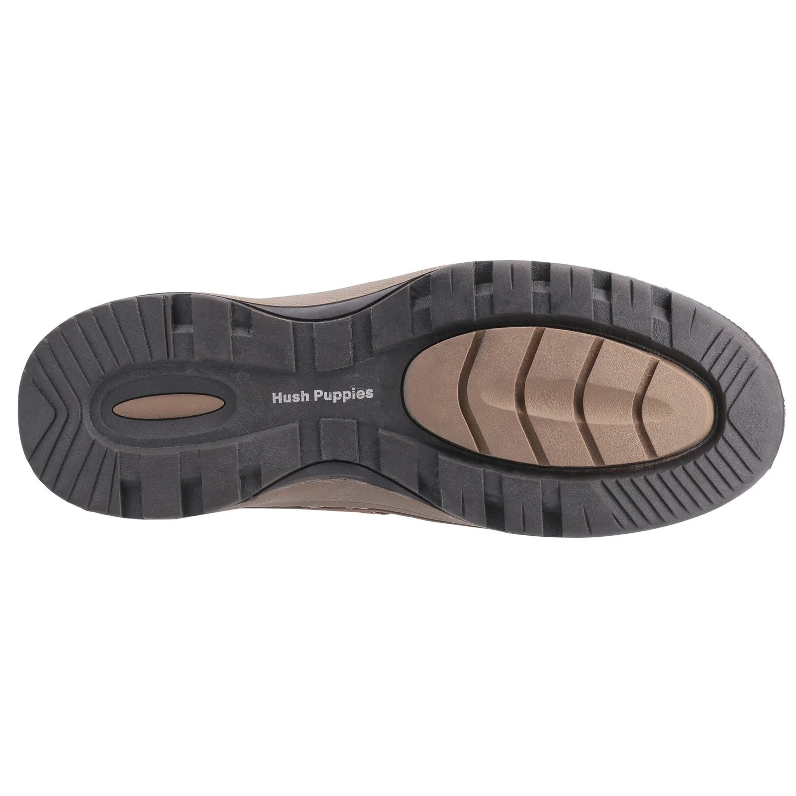 Hush Puppies Mens Jasper Trainer Tan Nubuck - Image 2