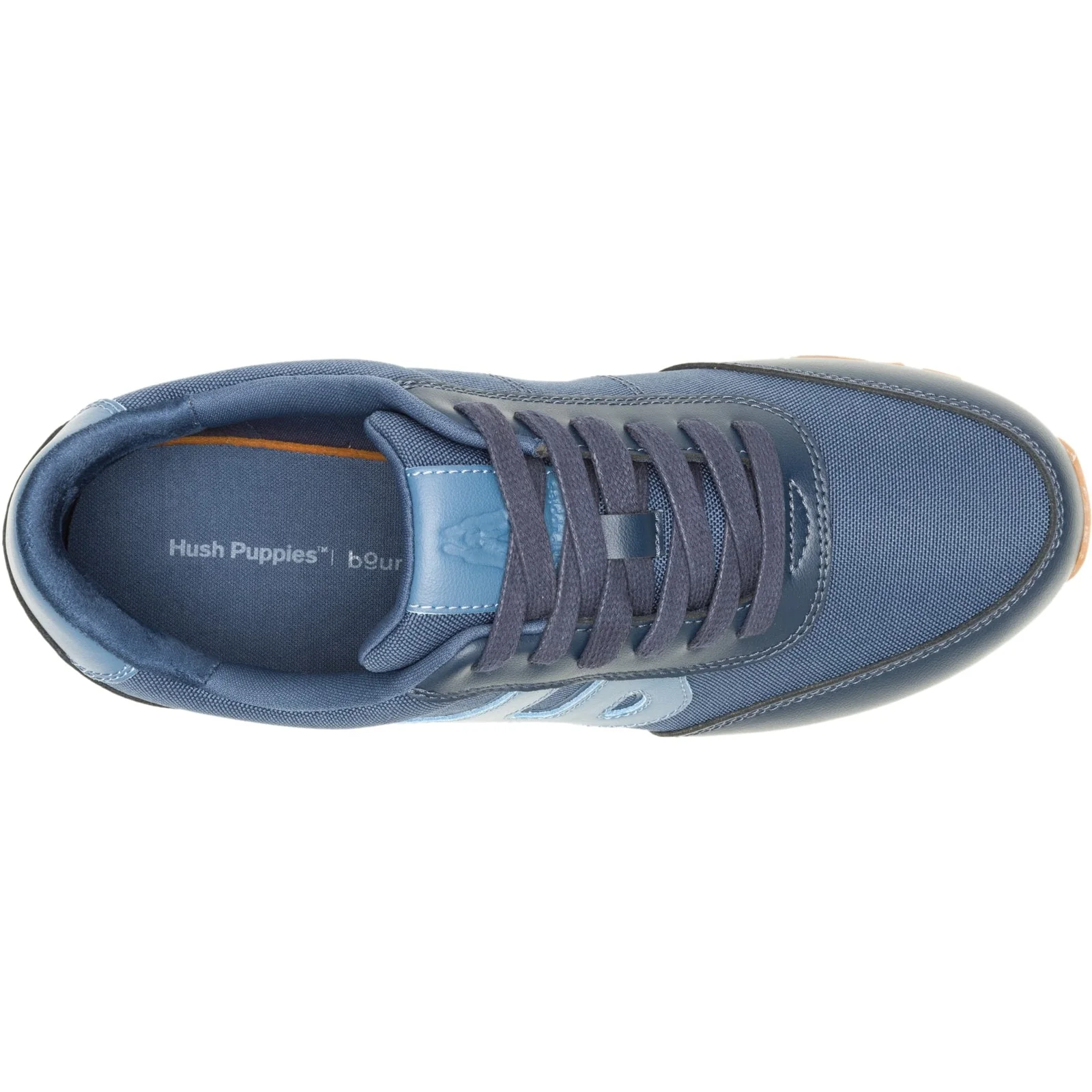 Hush Puppies Mens Seventy8 Sneaker Blue - Image 3